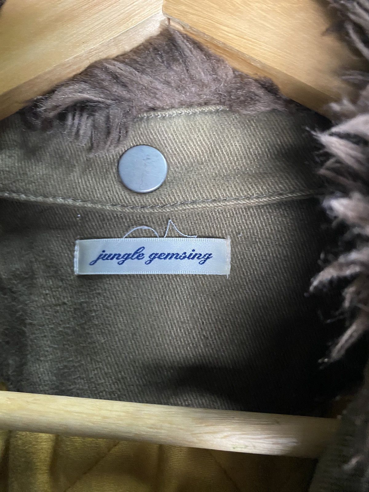Japanese Brand Jungle Gemsing Fur Brown Jacket Size US S / EU 44-46 / 1 - 9 Thumbnail