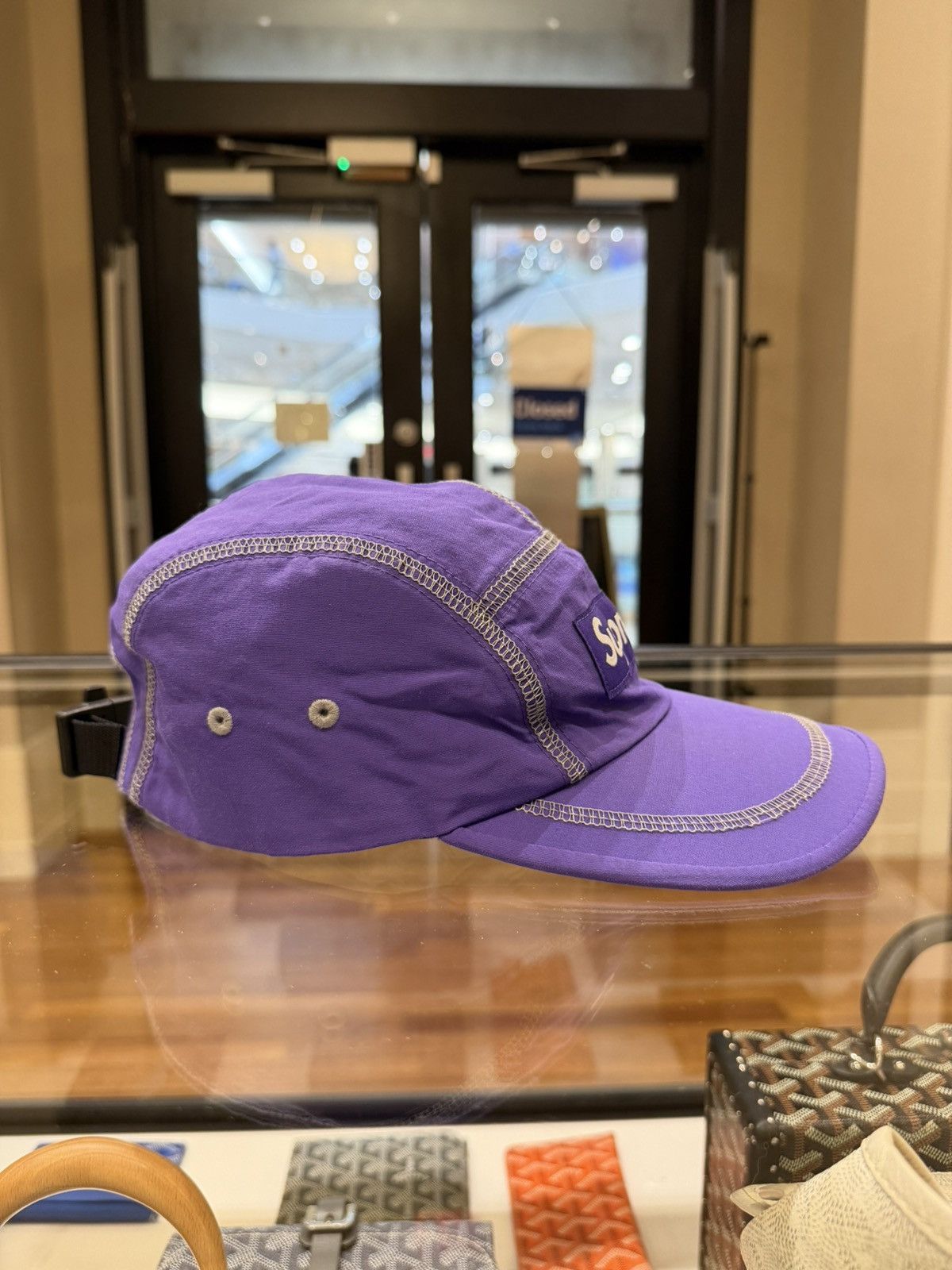 Supreme Supreme Reflective Stitching Camp Cap - Purple Size ONE SIZE - 3 Thumbnail