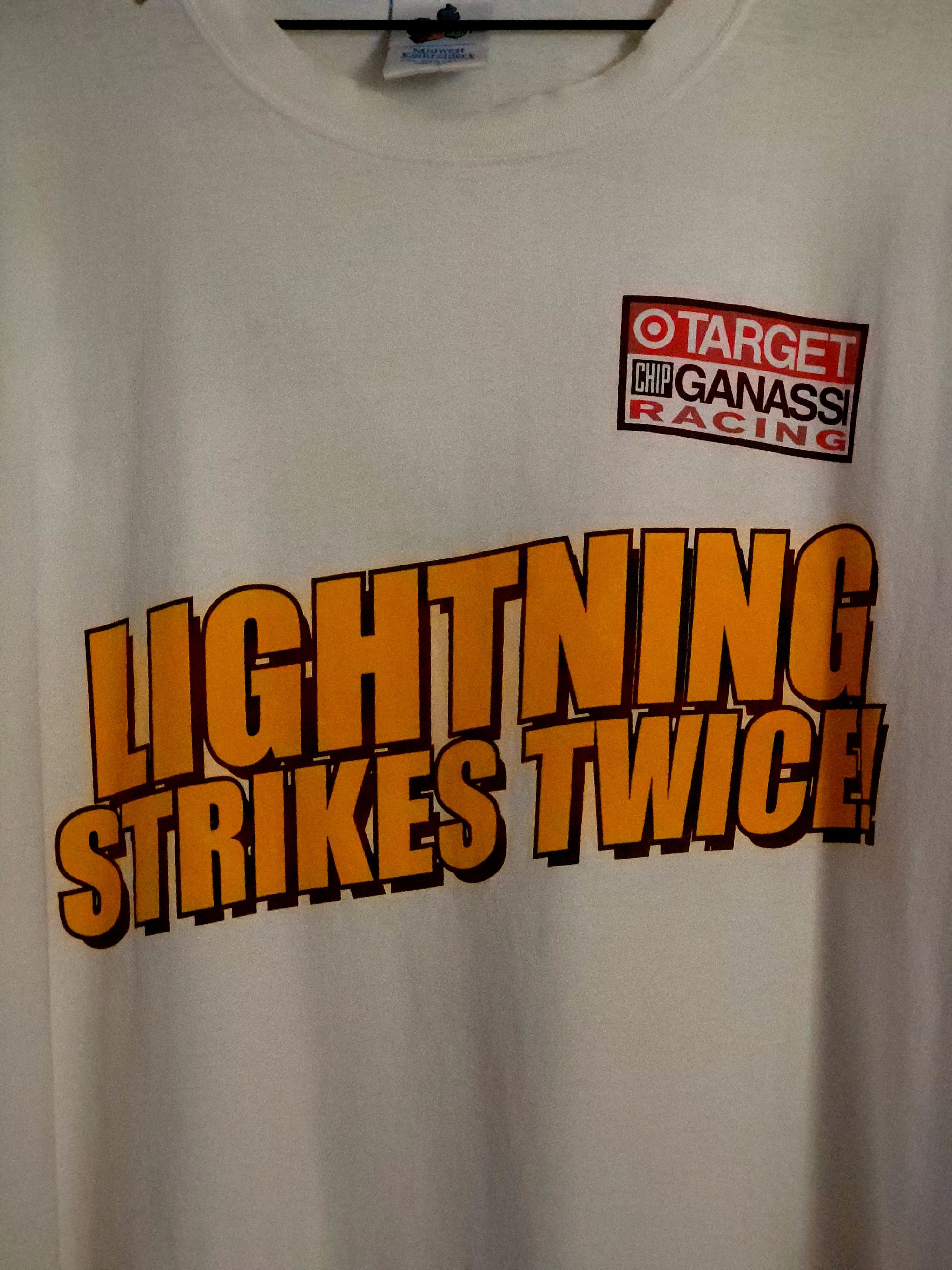 Vintage Vintage CART Target Chip Ganassi Racing Graphic T-shirt Size US XXL / EU 58 / 5 - 2 Thumbnail