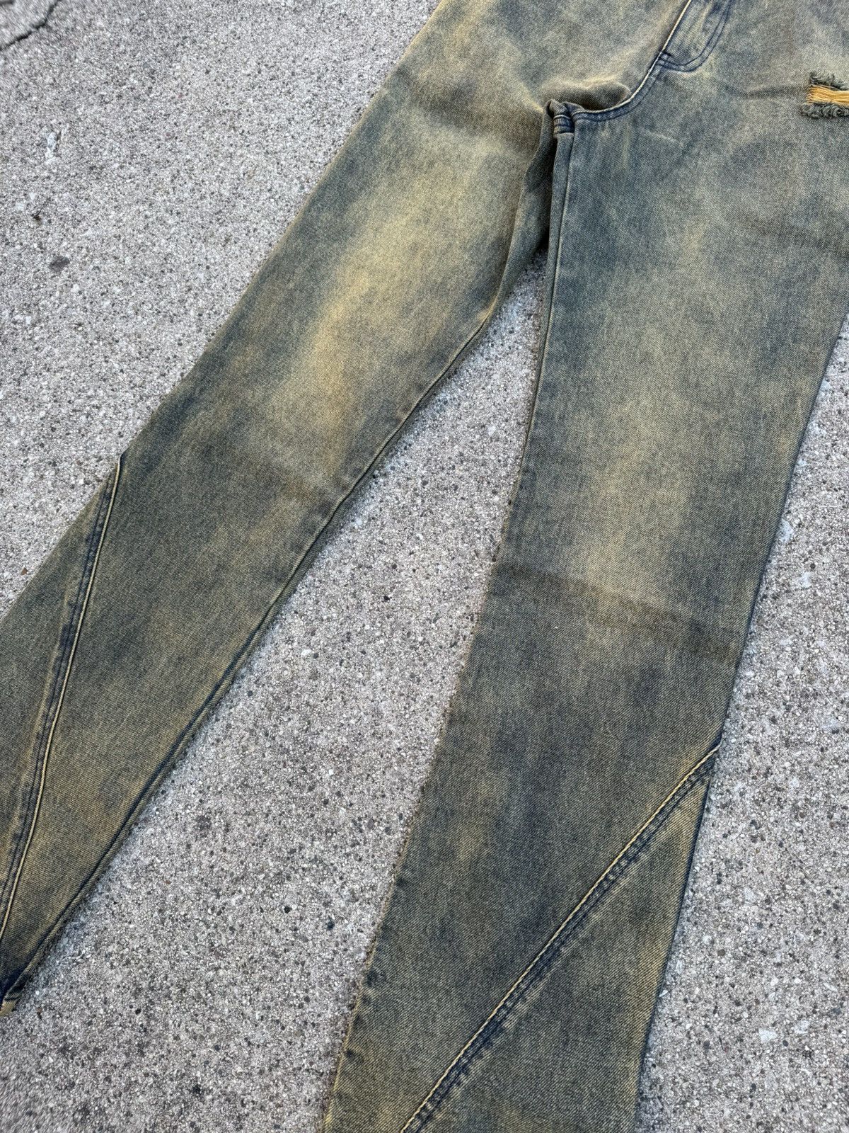 Hysteric Glamour × If Six Was Nine × Japanese Brand Rare Mid Wash Panel denim Size US 32 / EU 48 - 2 Thumbnail