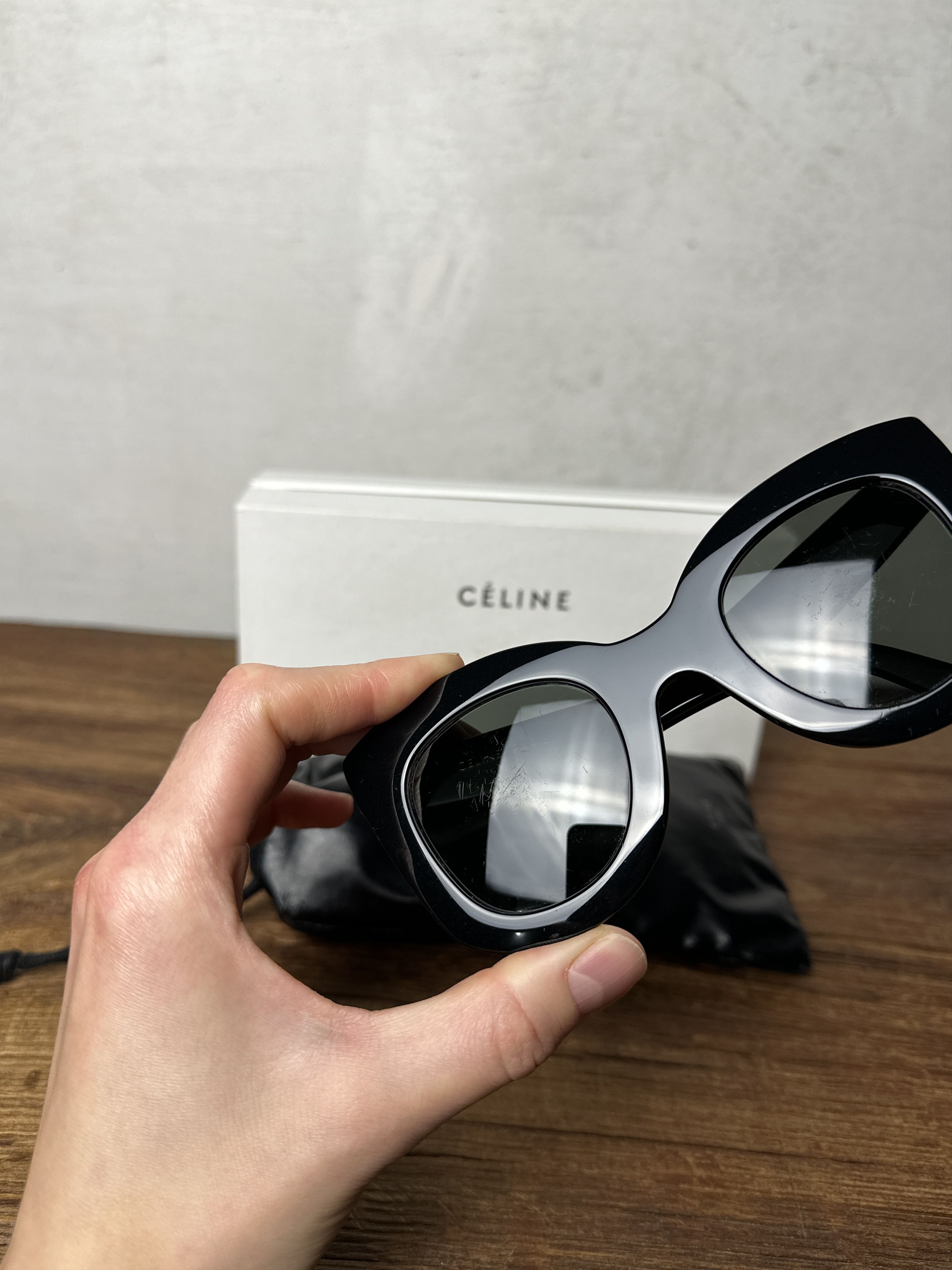 Celine Celine Marta Oversized Sunglasses Size ONE SIZE - 4 Thumbnail
