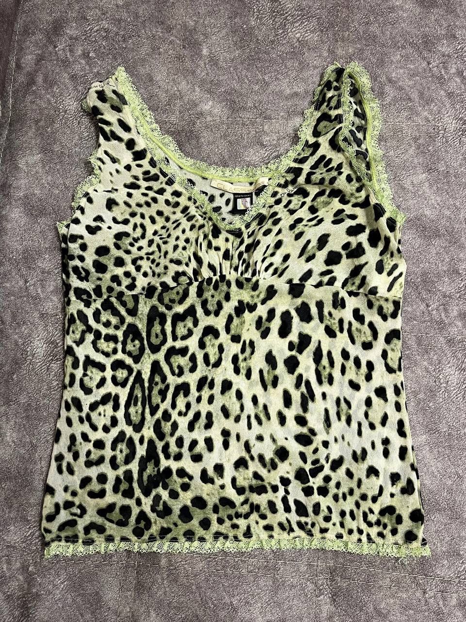Roberto Cavalli Authentic vintage Roberto Cavalli Class leopard cami top Size S / US 4 / IT 40 - 2 Thumbnail