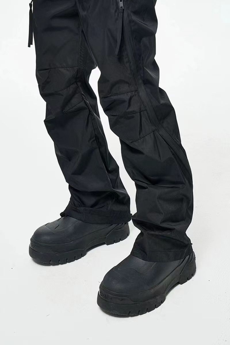 Designer × Japanese Brand × Vintage Vintage Street Loose Micro Flare Nylon Casual Pants Size US 28 / EU 44 - 6 Thumbnail