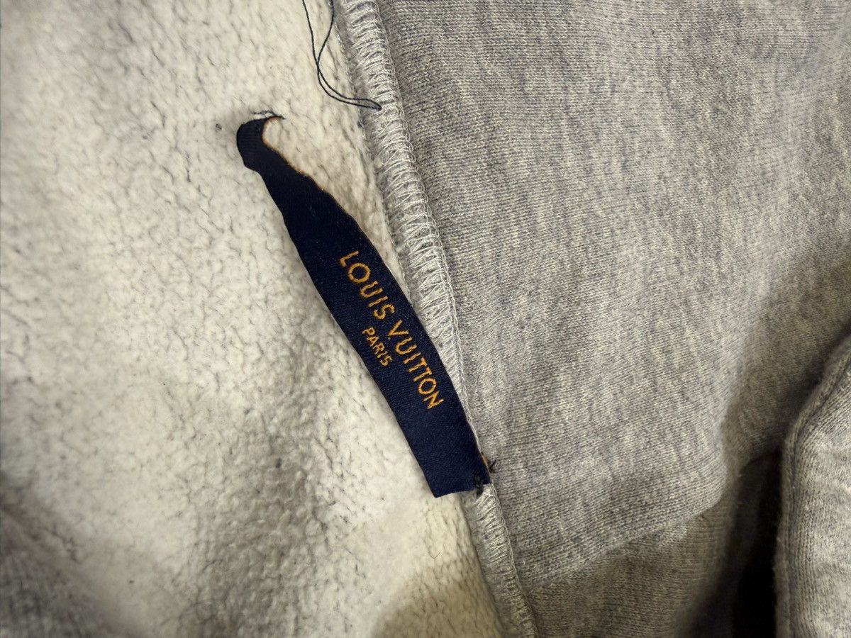 Louis Vuitton Louis Vuitton Working Man Graffiti Hoodie - Grey Size US S / EU 44-46 / 1 - 8 Thumbnail