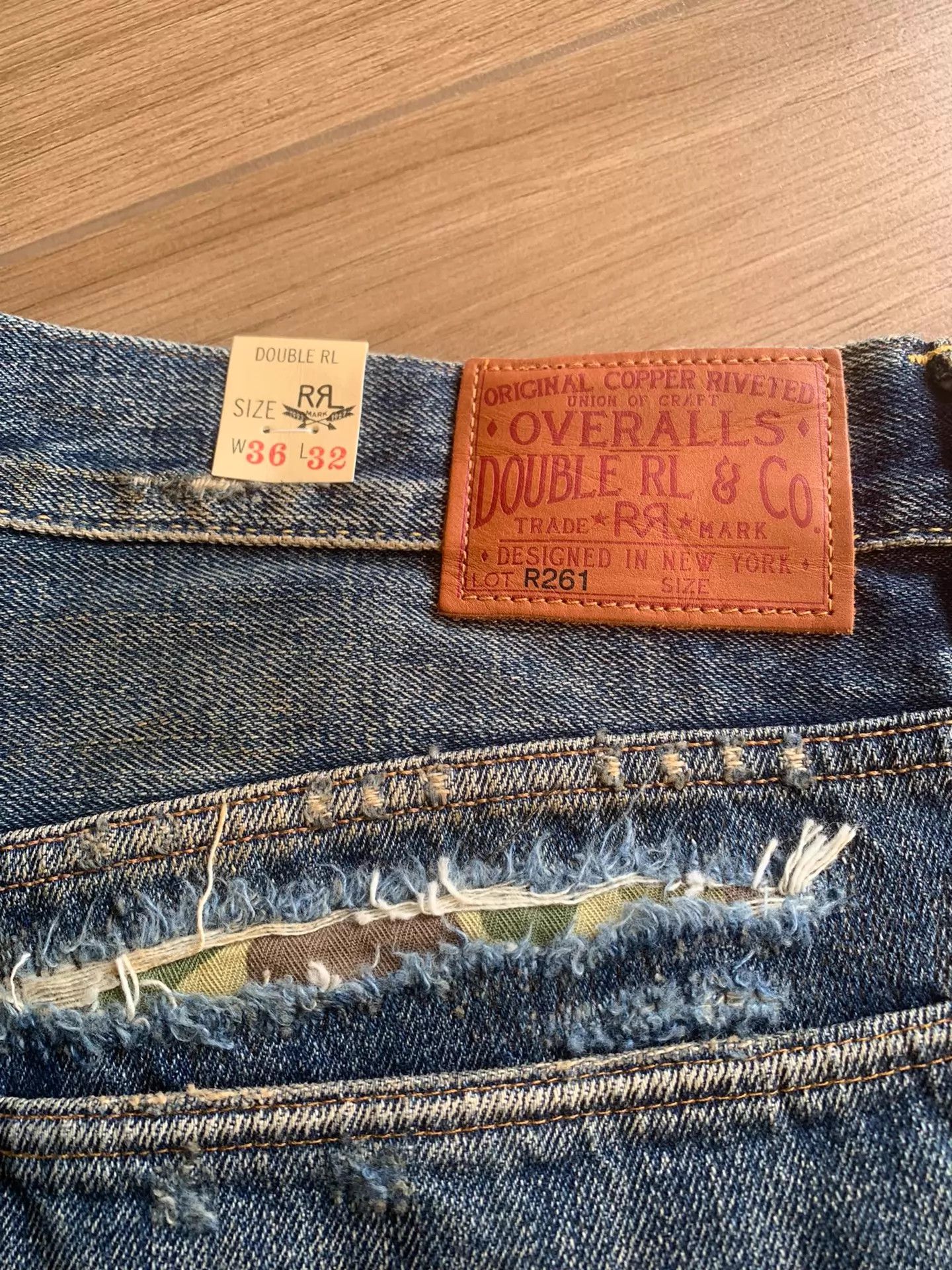 RRL Ralph Lauren RRL 26 Spring Vintage 5-Pocket Averie Wash Jeans Size US 36 / EU 52 - 3 Thumbnail