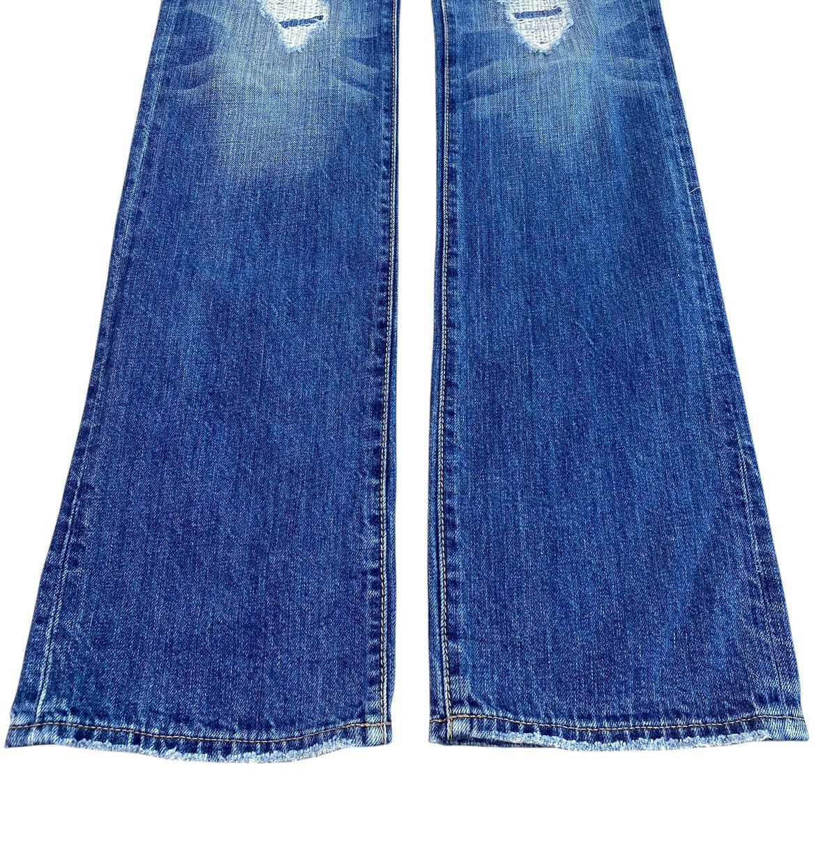 Japanese Brand Japanese Brand Ripped Patch Style Loose Jeans Size US 30 / EU 46 - 5 Thumbnail