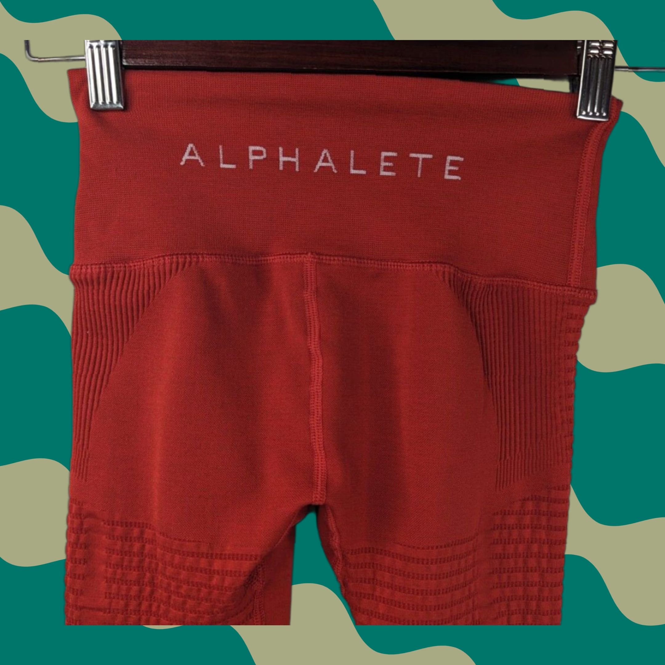 Vintage Alphalete Red Seamless Halo Leggings XS Leggings Women XS Red Seamless Halo Size 26" / US 2 / IT 38 - 1 Thumbnail