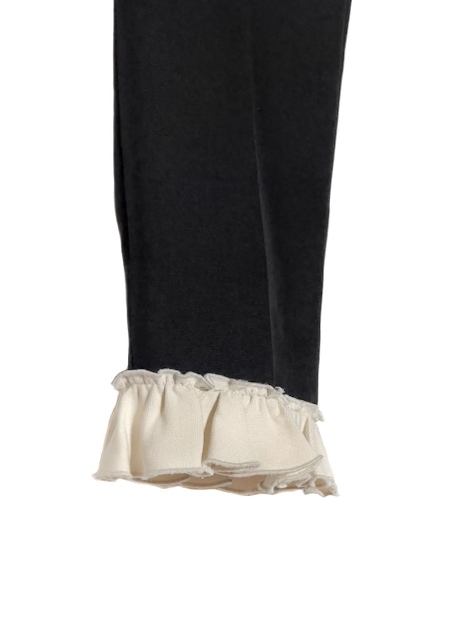 Gucci Gucci 2016 Black Trousers With Ruffle Accent Size 26" / US 2 / IT 38 - 4 Thumbnail