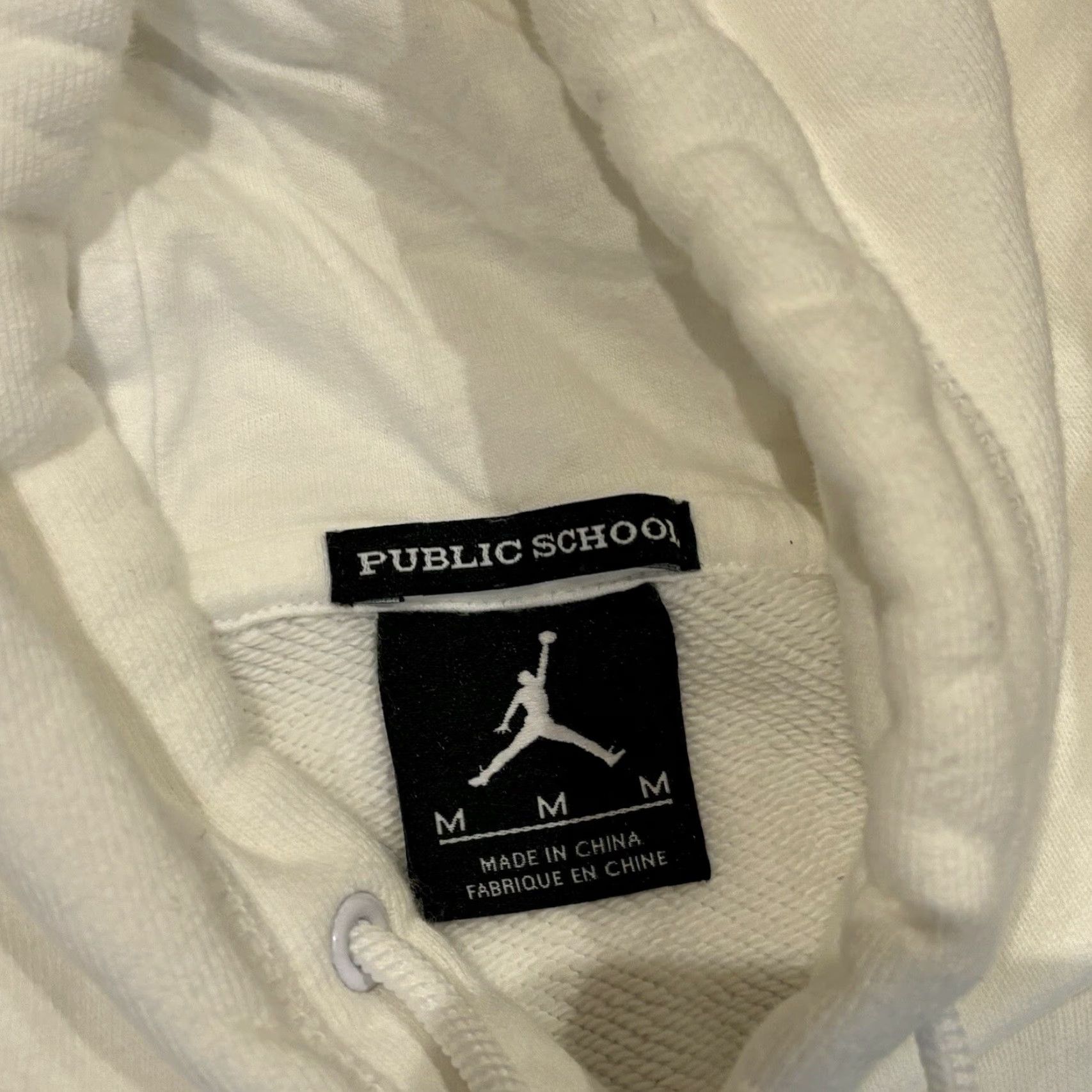 Jordan Brand Jordan X Public School White Hoodie Sweatshirt Collab We Need Leaders Mens M Size US M / EU 48-50 / 2 - 7 Thumbnail