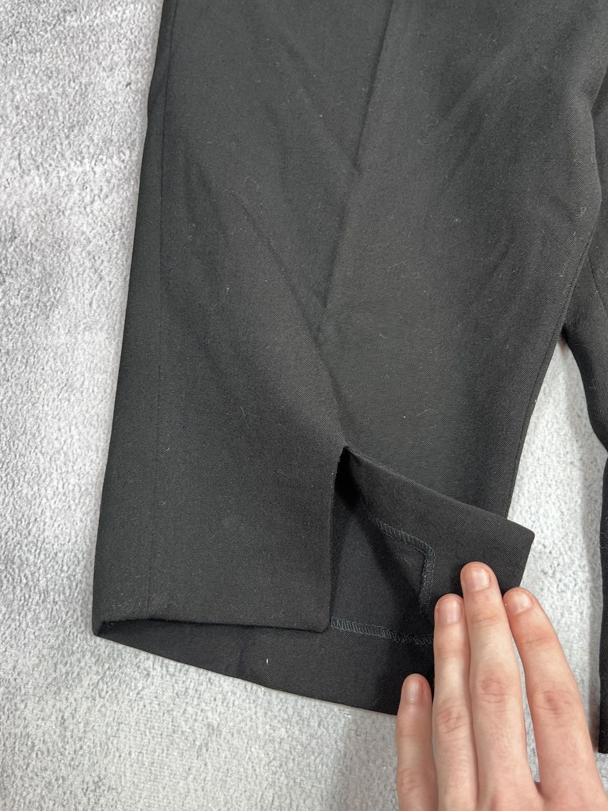 Vintage 80s John Galliano wool capri shorts rare