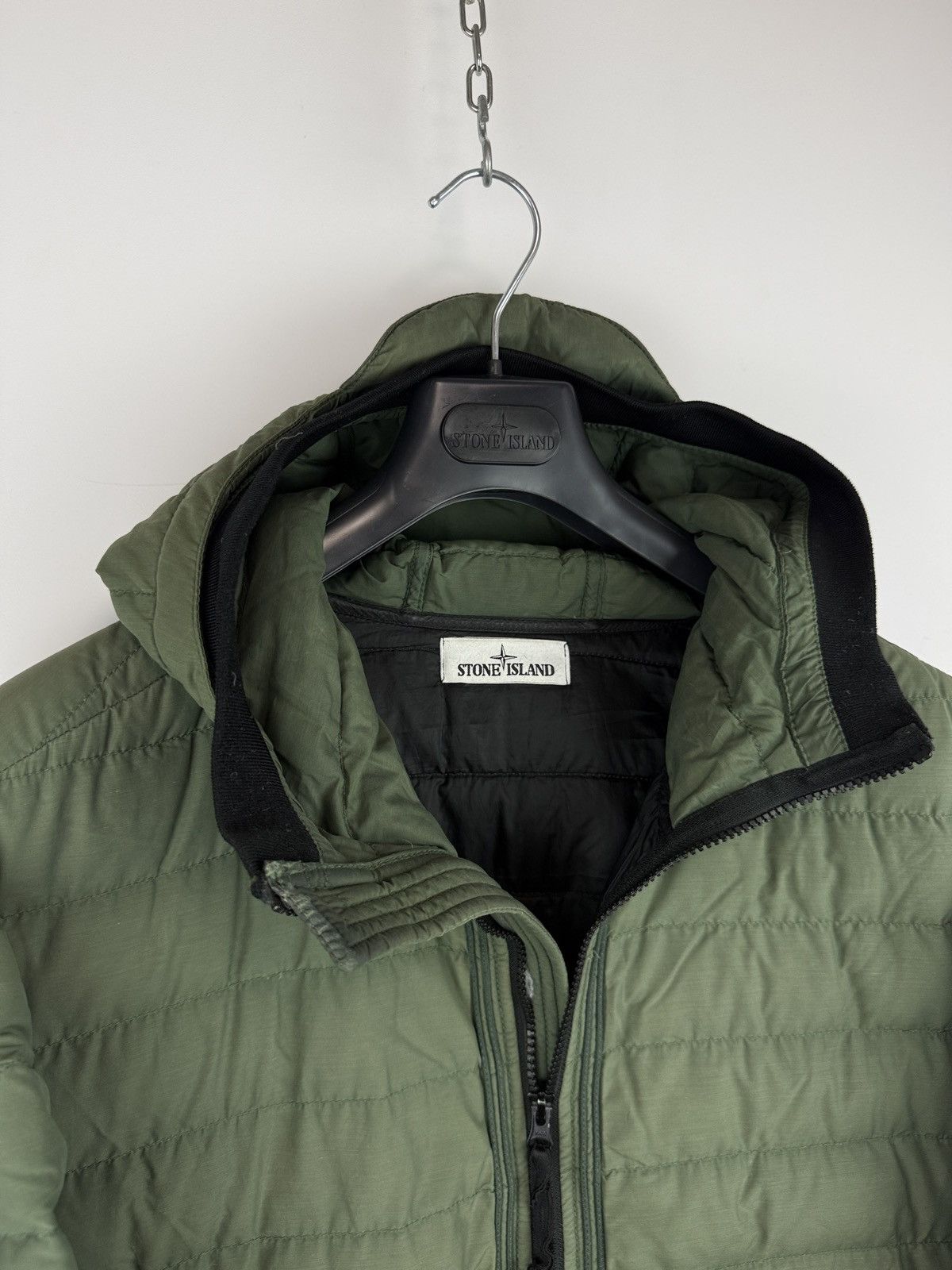 Stone Island Green O-Cotton / R-Nylon Tela Stone Island jacket - Size 3XL Size US XXL / EU 58 / 5 - 6 Thumbnail