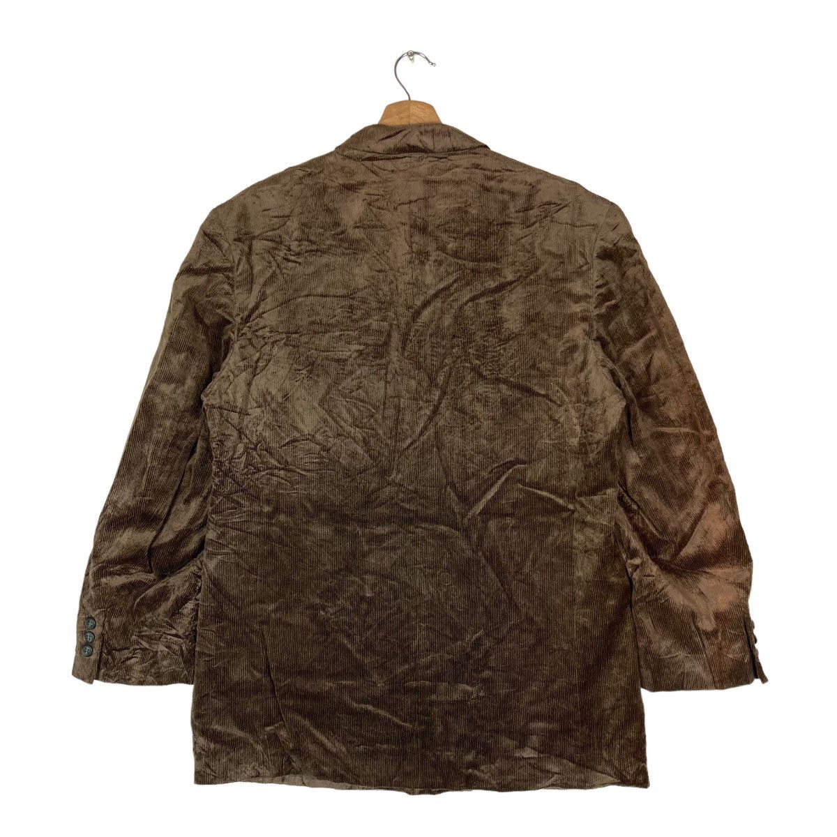Lanvin Vintage Lanvin Classique Flat Button Corduroy Coat Blazer Size US M / EU 48-50 / 2 - 5 Thumbnail