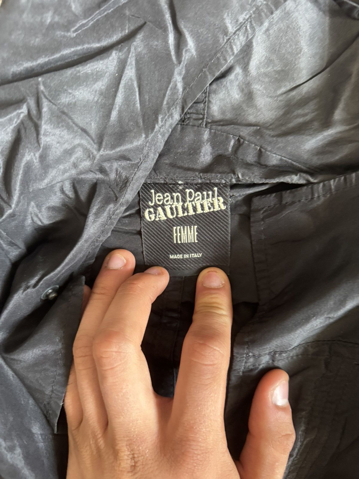 Jean Paul Gaultier Jean Paul Gaultier archive jacket nylon vintage designer Size L / US 10 / IT 46 - 6 Thumbnail