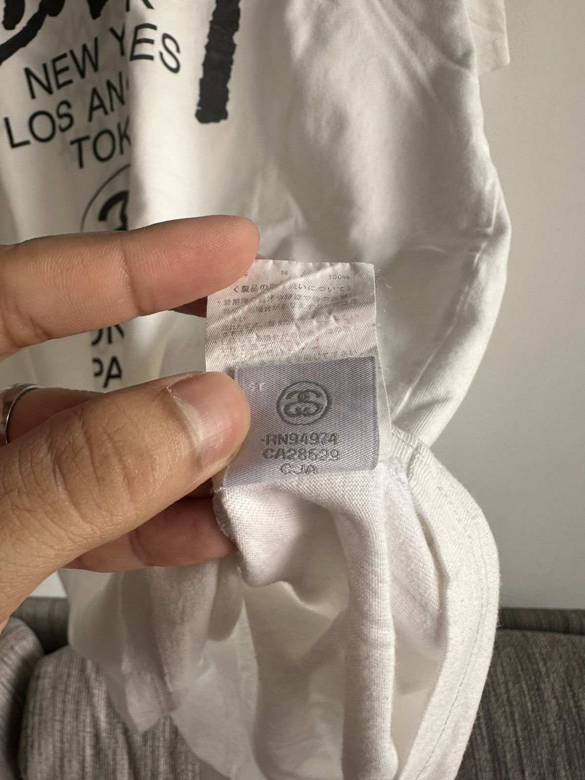 Japanese Brand × Stussy Stussy Worldwide Tour Streetwear Rare size XL Tshirt Size US XL / EU 56 / 4 - 7 Thumbnail