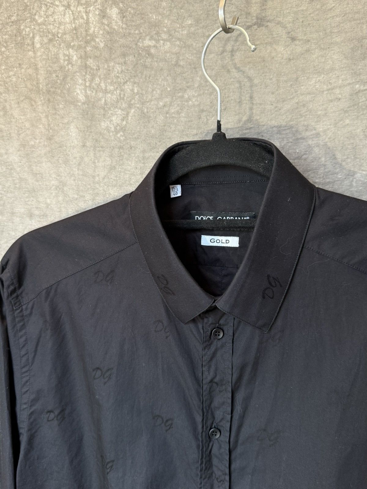 Dolce & Gabbana Dolce Gabbana Monogram Shirt Vintage Size US L / EU 52-54 / 3 - 2 Thumbnail