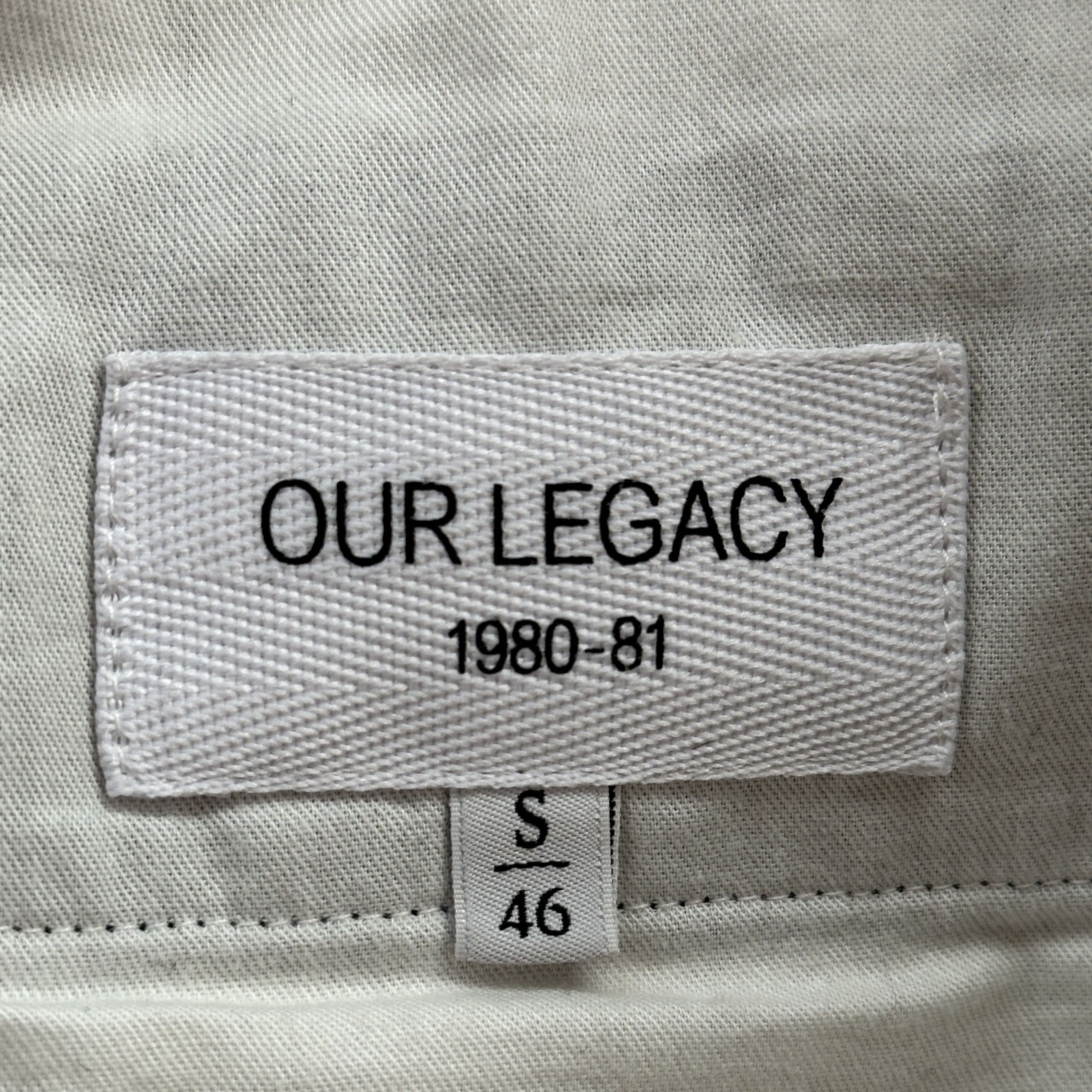 Our Legacy Our Legacy Black Flecked Slim-Fit Trousers (EU 46) Size US 30 / EU 46 - 6 Thumbnail