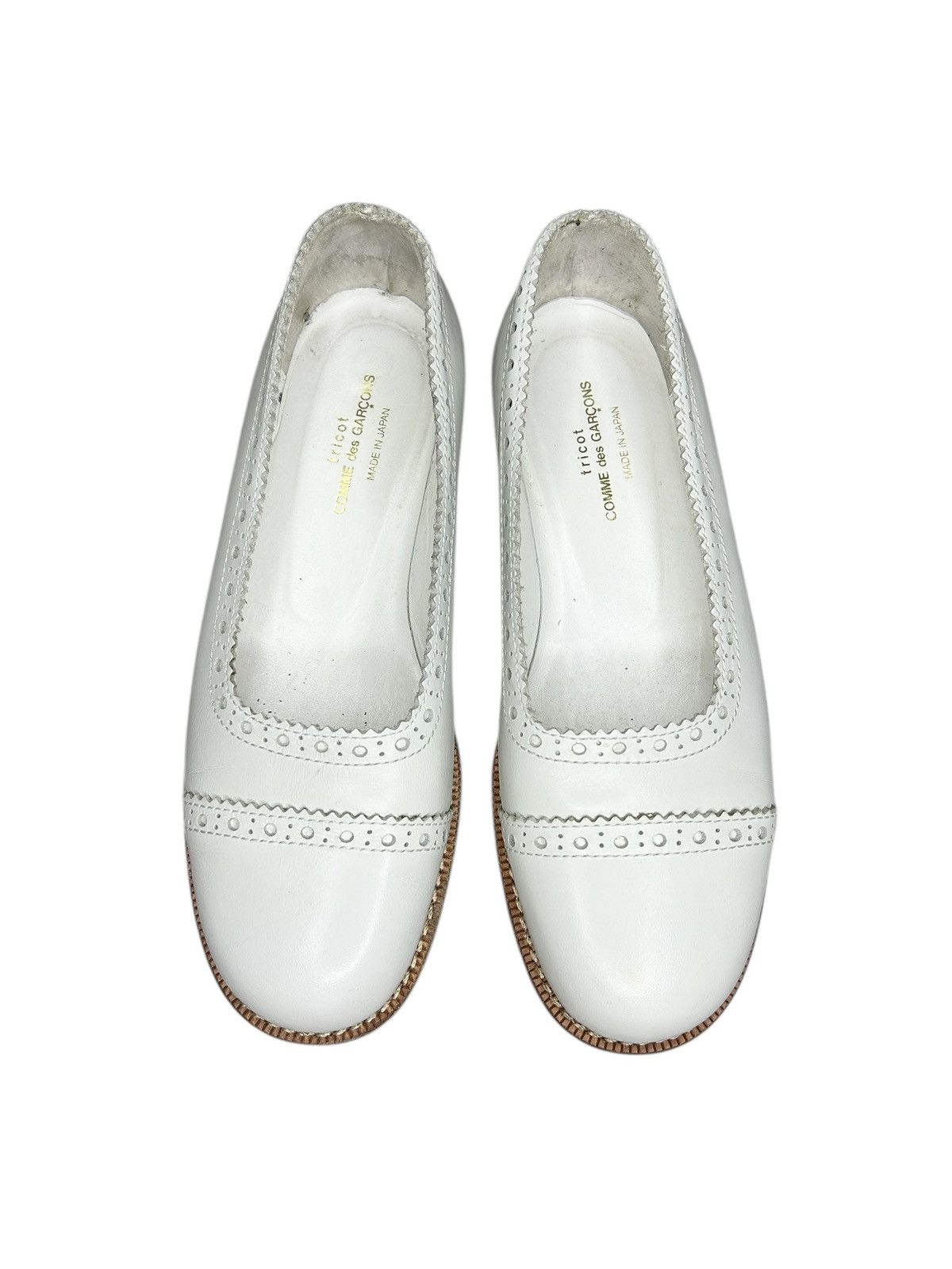 Comme des Garcons 90s Brogue Loafers Size US 6 / IT 36 - 2 Thumbnail