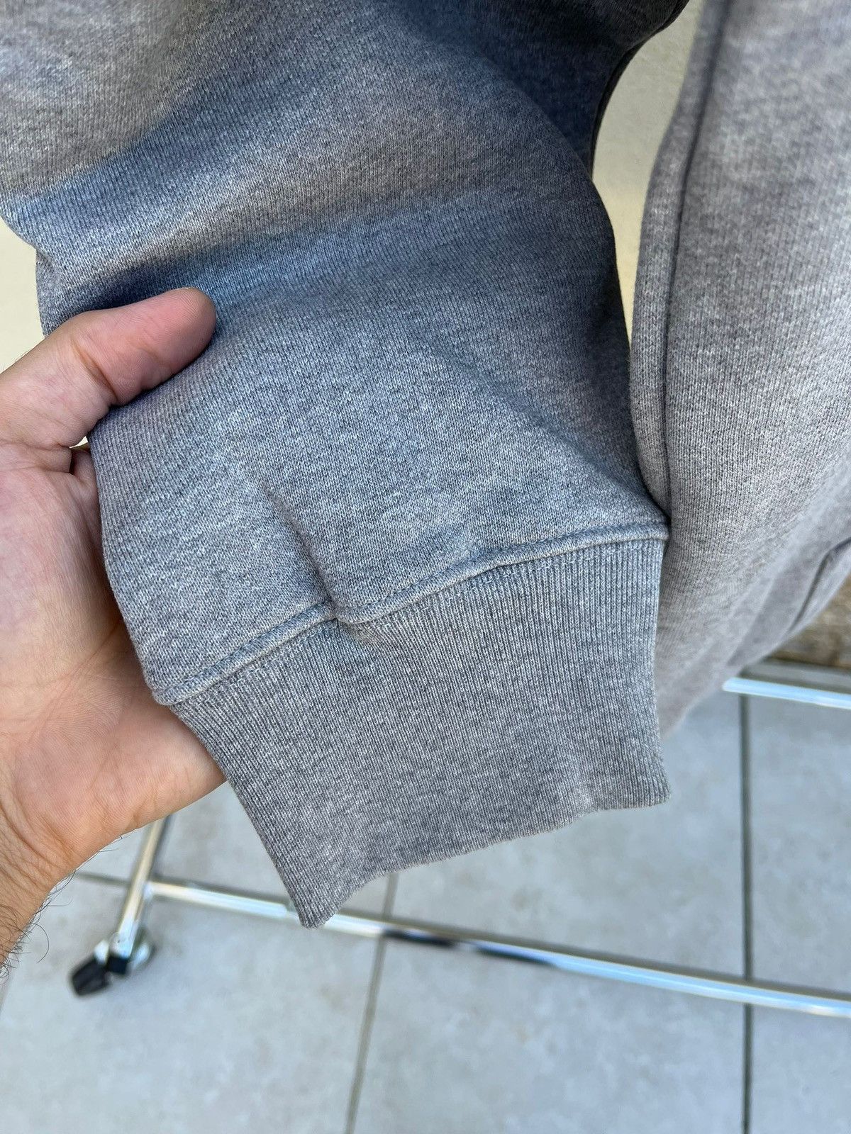 Vetements Written Logo Hoodie in Grey Size US XL / EU 56 / 4 - 12 Thumbnail