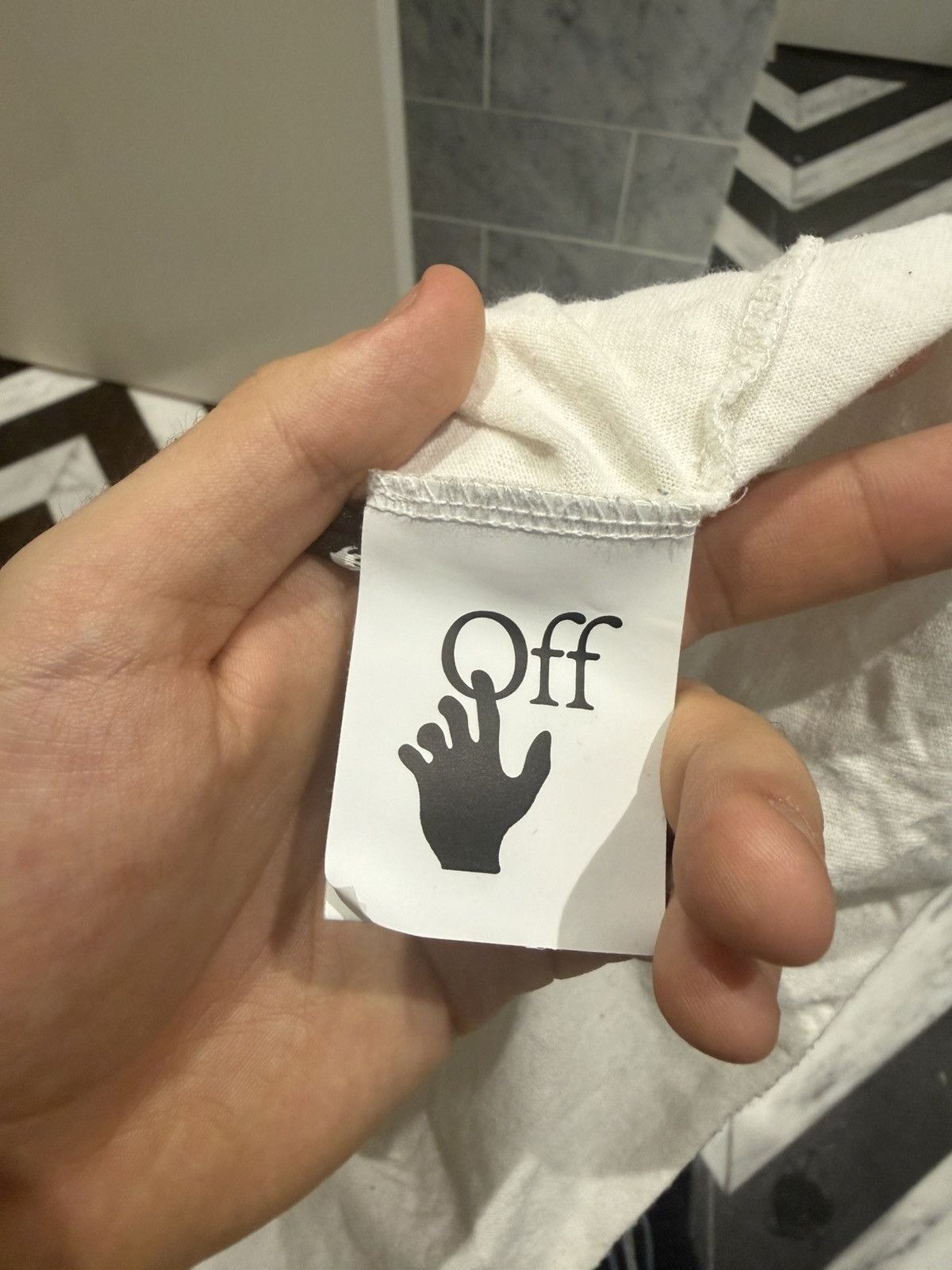Off-White Offwhite Caravaggio Tee Size US XXS / EU 40 - 7 Thumbnail