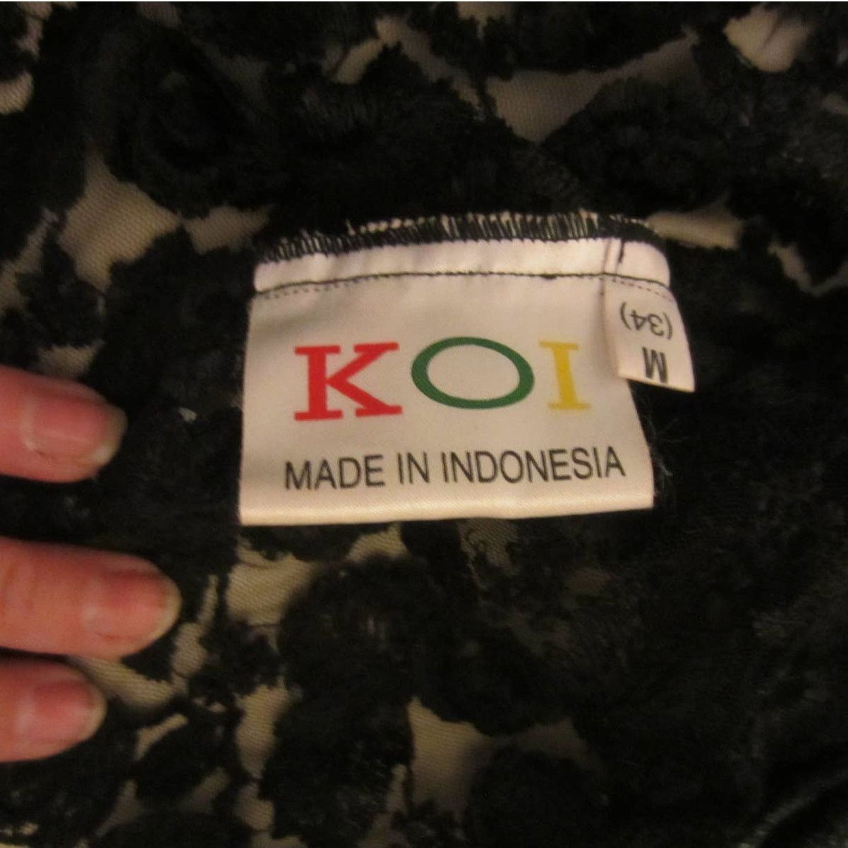Other Vintage Inspired Black Sequin Lace Cropped Jacket KOI M Size M / US 6-8 / IT 42-44 - 5 Thumbnail