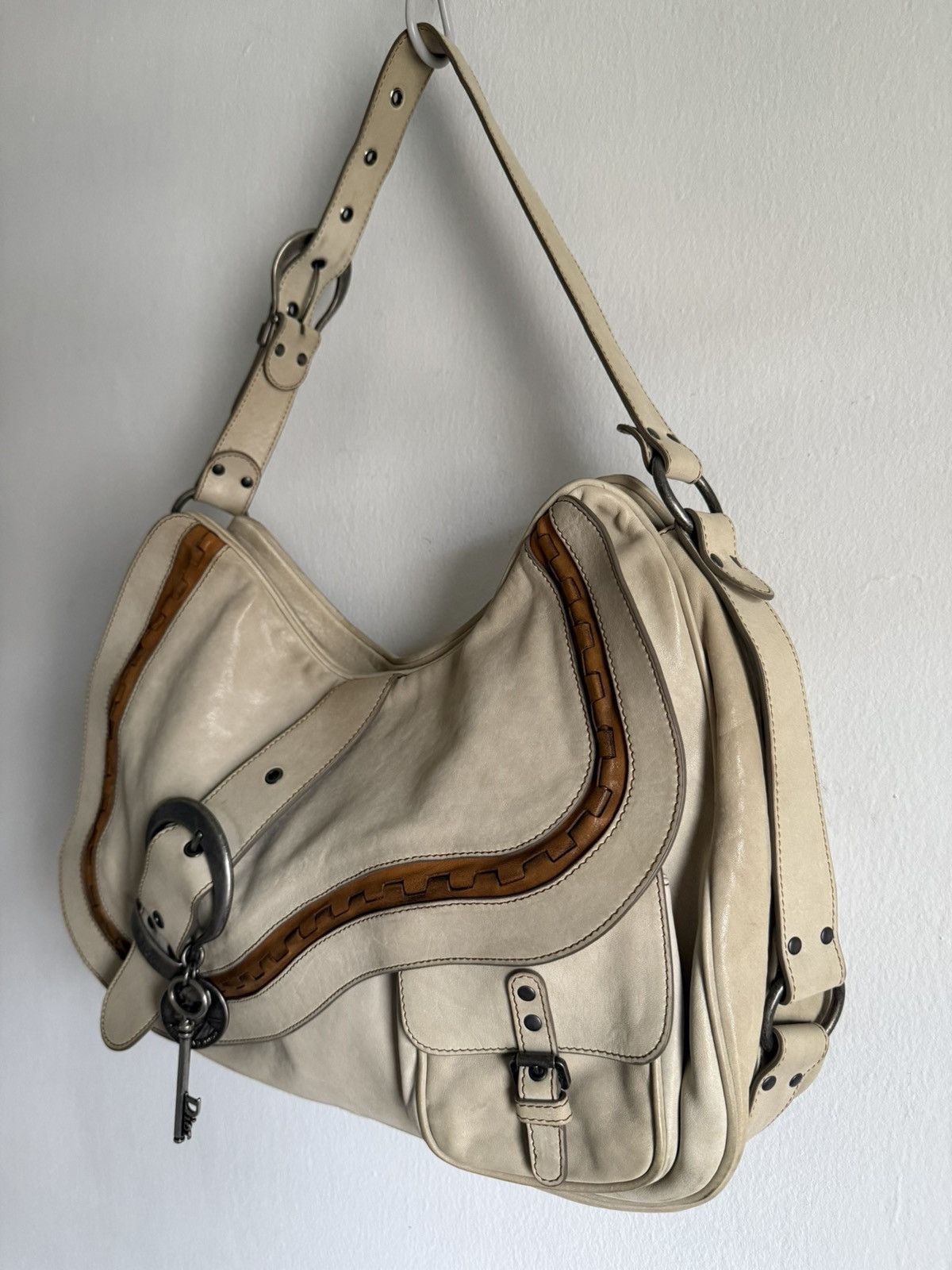 Dior 2007 Dior Gaucho Saddle bag John Galliano Era Size ONE SIZE - 3 Thumbnail