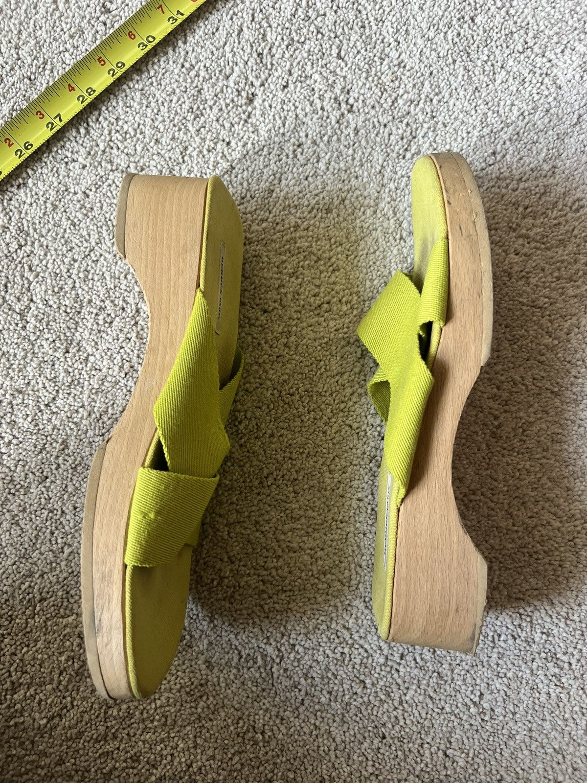 Hermes Hermès Margiela Era Runway Wood sandals Size US 8 / IT 38 - 5 Thumbnail
