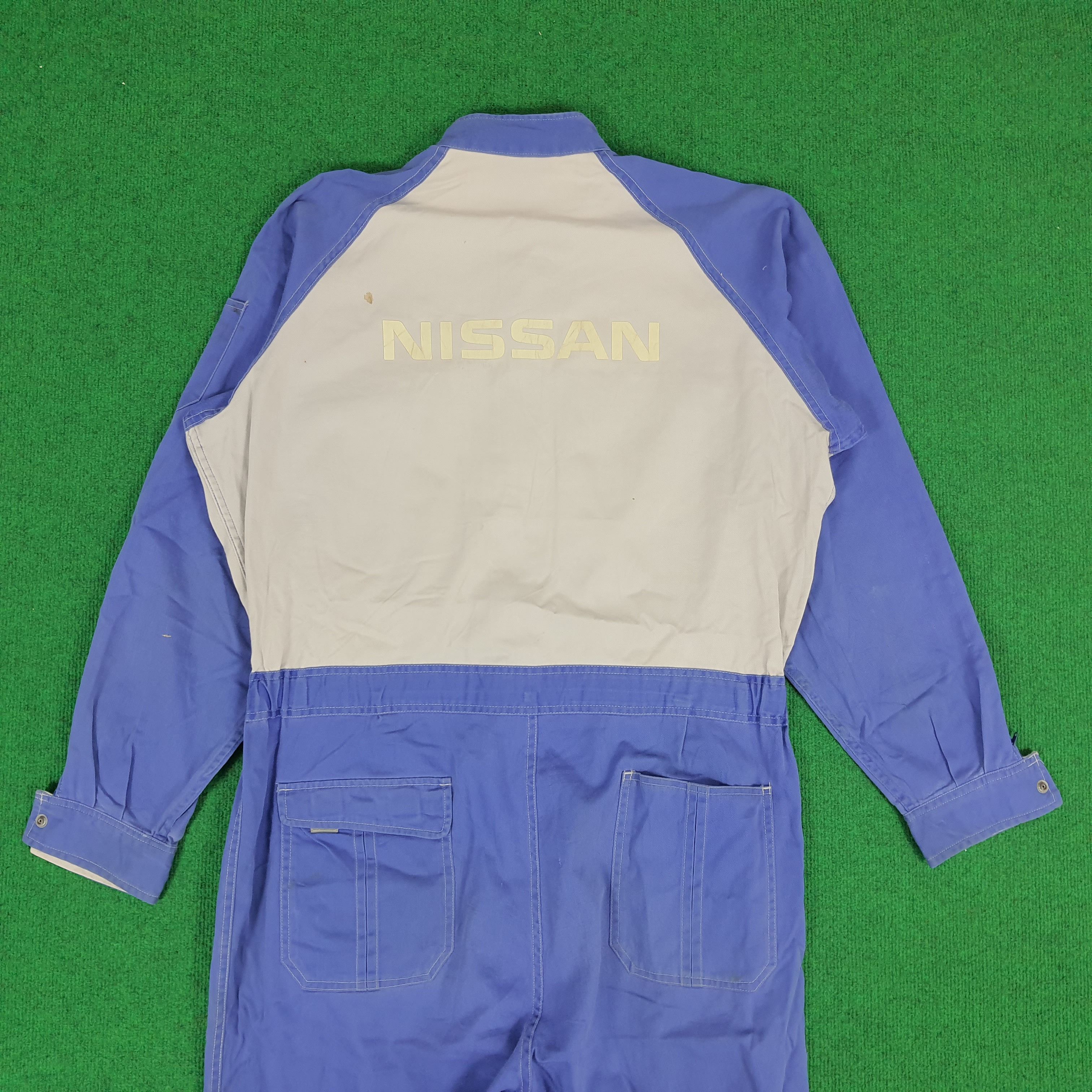 Japanese Brand Vintage Nissan Motorsports Japanese Brand Racing Coverall Size US XL / EU 56 / 4 - 5 Thumbnail