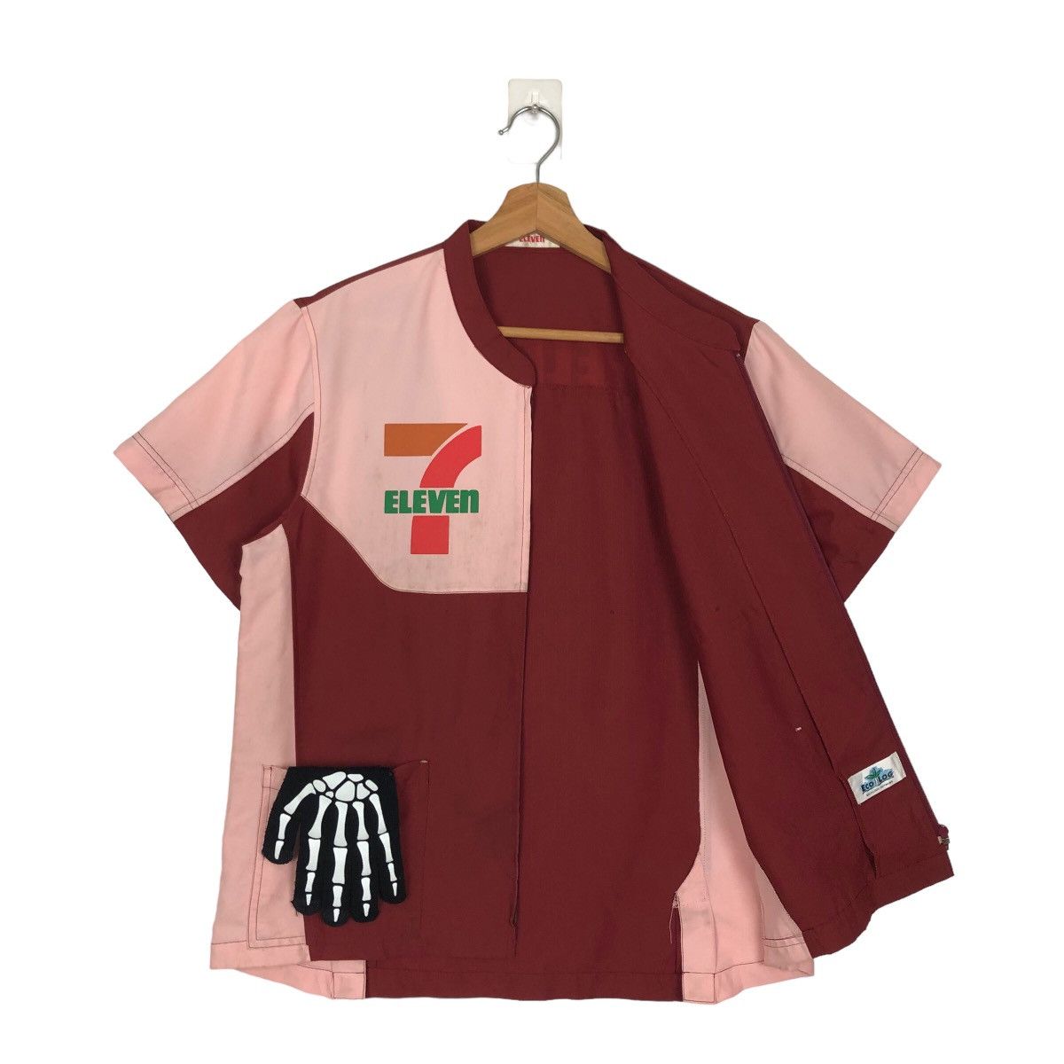 Japanese Brand 🔥VINTAGE WORK JACKET 7-ELEVEN BIG LOGO Size US M / EU 48-50 / 2 - 8 Thumbnail