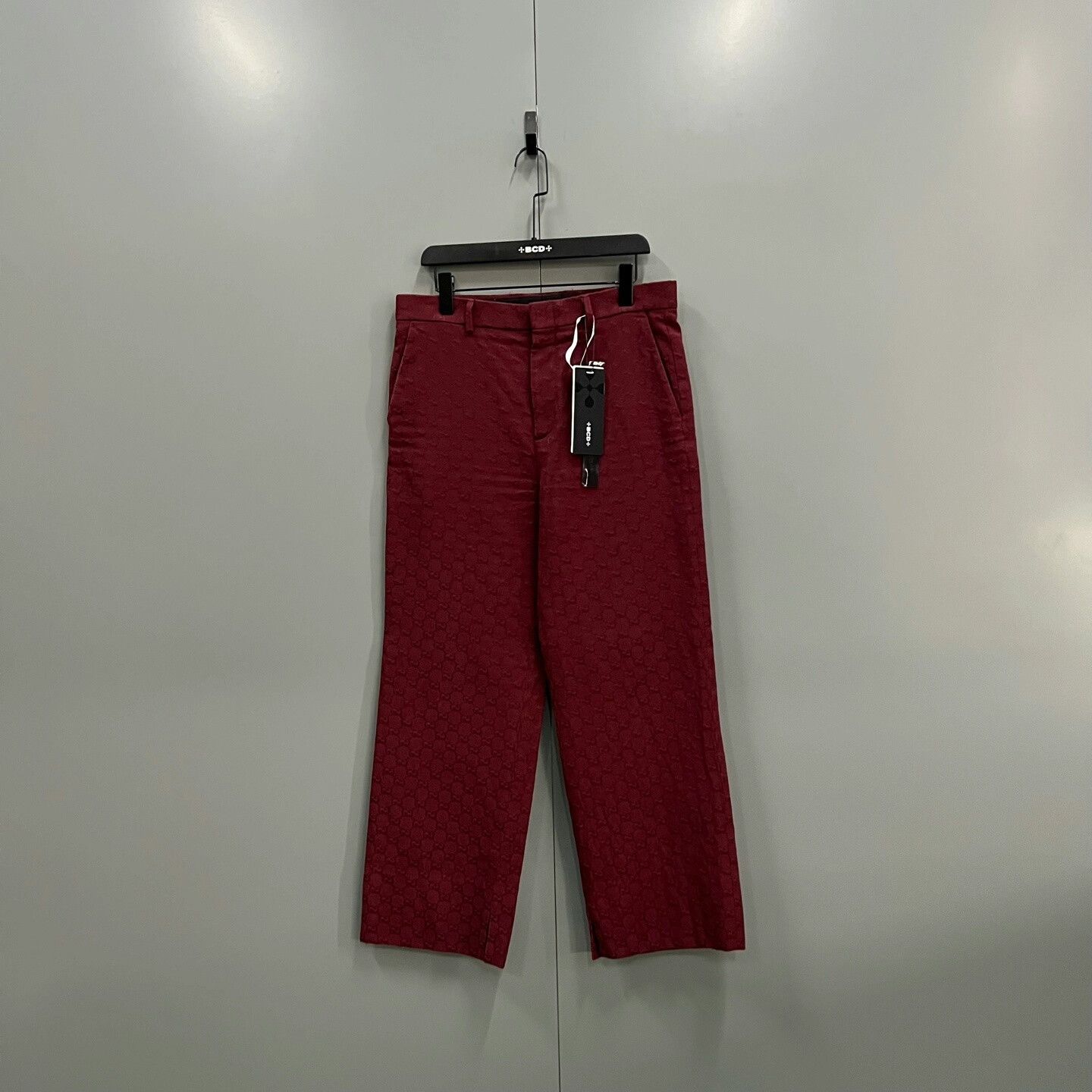 Gucci Gucci 2024 Fall/Winter Red GG Print Pants Size US 32 / EU 48 - 1 Thumbnail