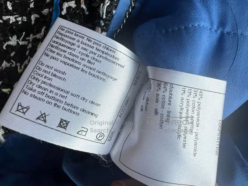 Chanel Chanel 20p blue jacket Size XXS / US 00 / IT 34 - 5 Thumbnail
