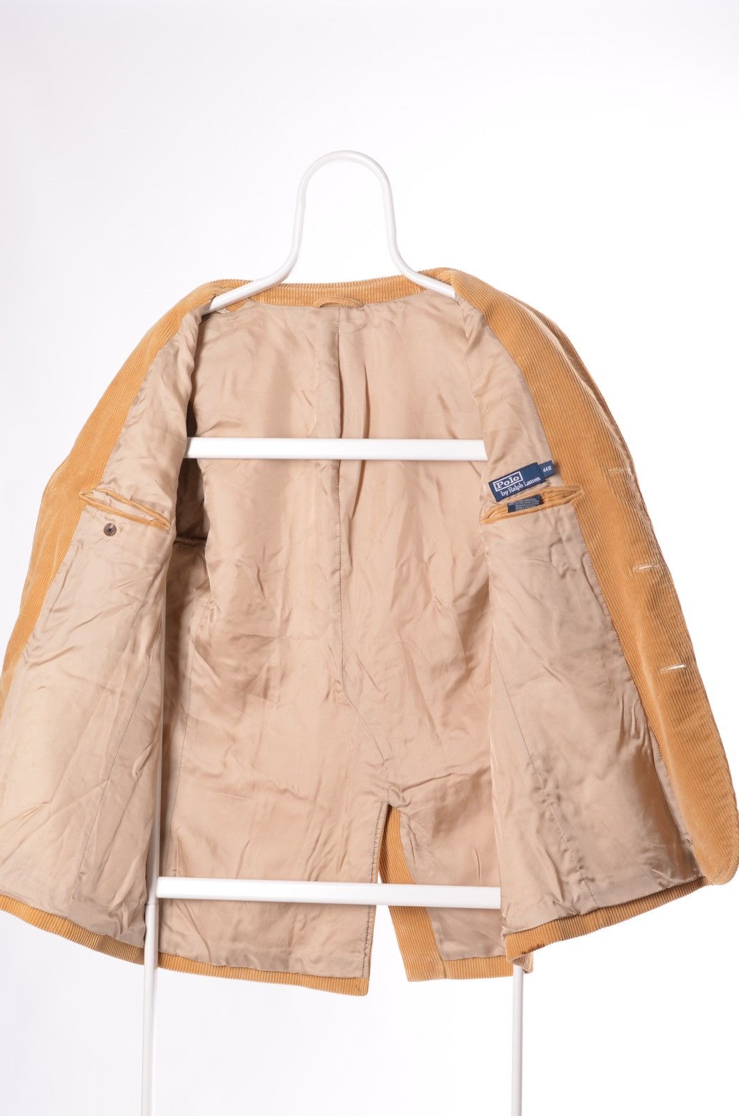 Polo Ralph Lauren Corduroy Blazer Jacket Leather Elbows Size 44R Size US L / EU 52-54 / 3 - 3 Thumbnail