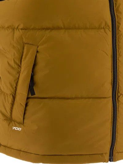 The North Face o1s22i1n1124 Puffer Down Vest in Mustard Black Size US XL / EU 56 / 4 - 4 Thumbnail