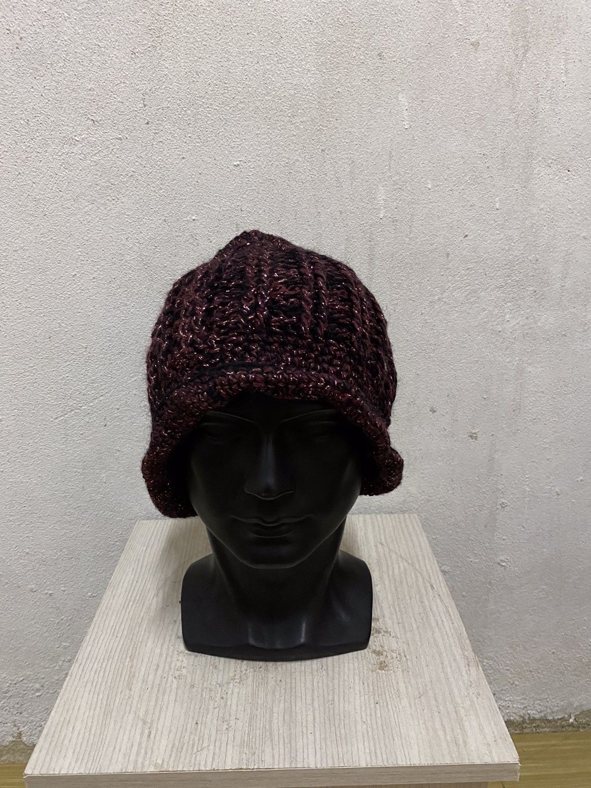 Japanese Brand Rare Design Knit Japanese Brand Beanie Hat Size ONE SIZE - 3 Thumbnail