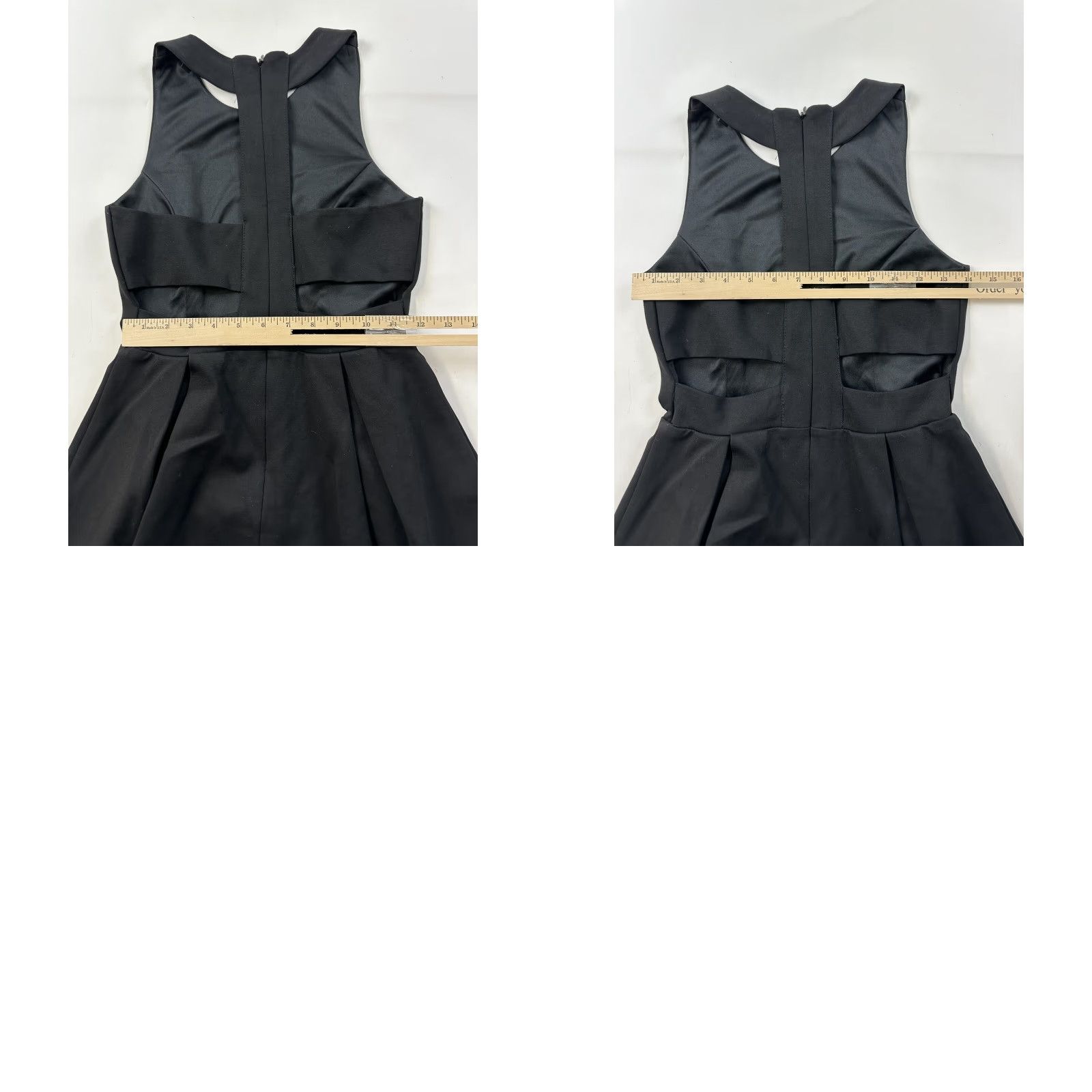 Lulus Lulus Skater Dress Women’s Small Black Cut Out Back Dress Size S / US 4 / IT 40 - 8 Thumbnail