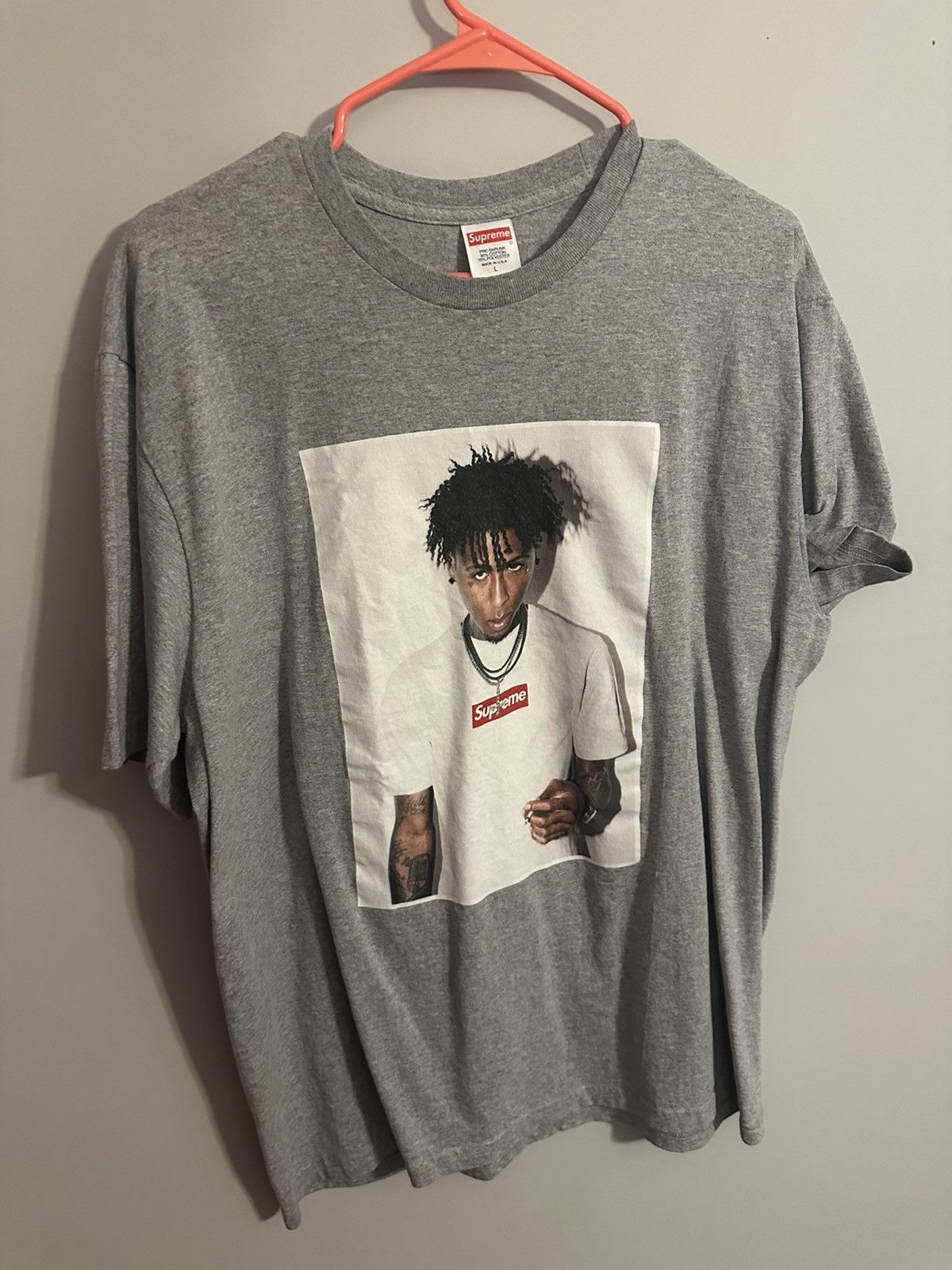 人気の雑貨がズラリ！ SUPREME グレー L Youngboy NBA Tシャツ