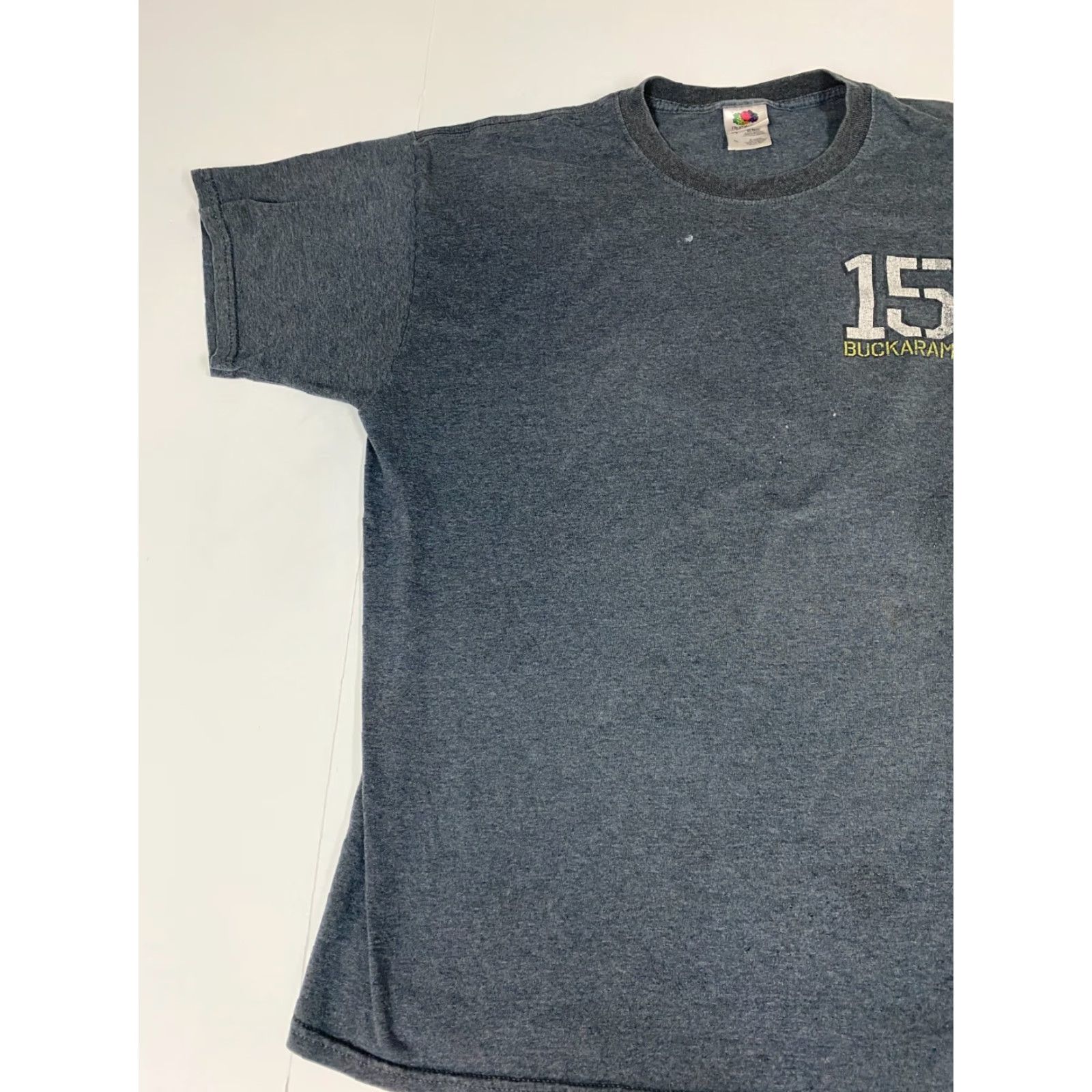 Fruit Of The Loom Georgia Wildlife Mens Shirt XL Blue Buck Logo T-Shirt Christmas Classic Outdoor Cotton Short Sleeve Crew Neck Brand Fruit of the Loom Mens Regular Size US XL / EU 56 / 4 - 3 Thumbnail