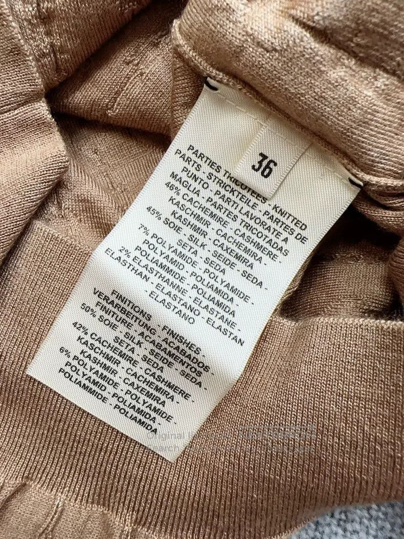 Hermes Hermes Brown Lock Chain Dark Pattern Texture Long Sleeve T Size XS / US 0-2 / IT 36-38 - 5 Thumbnail
