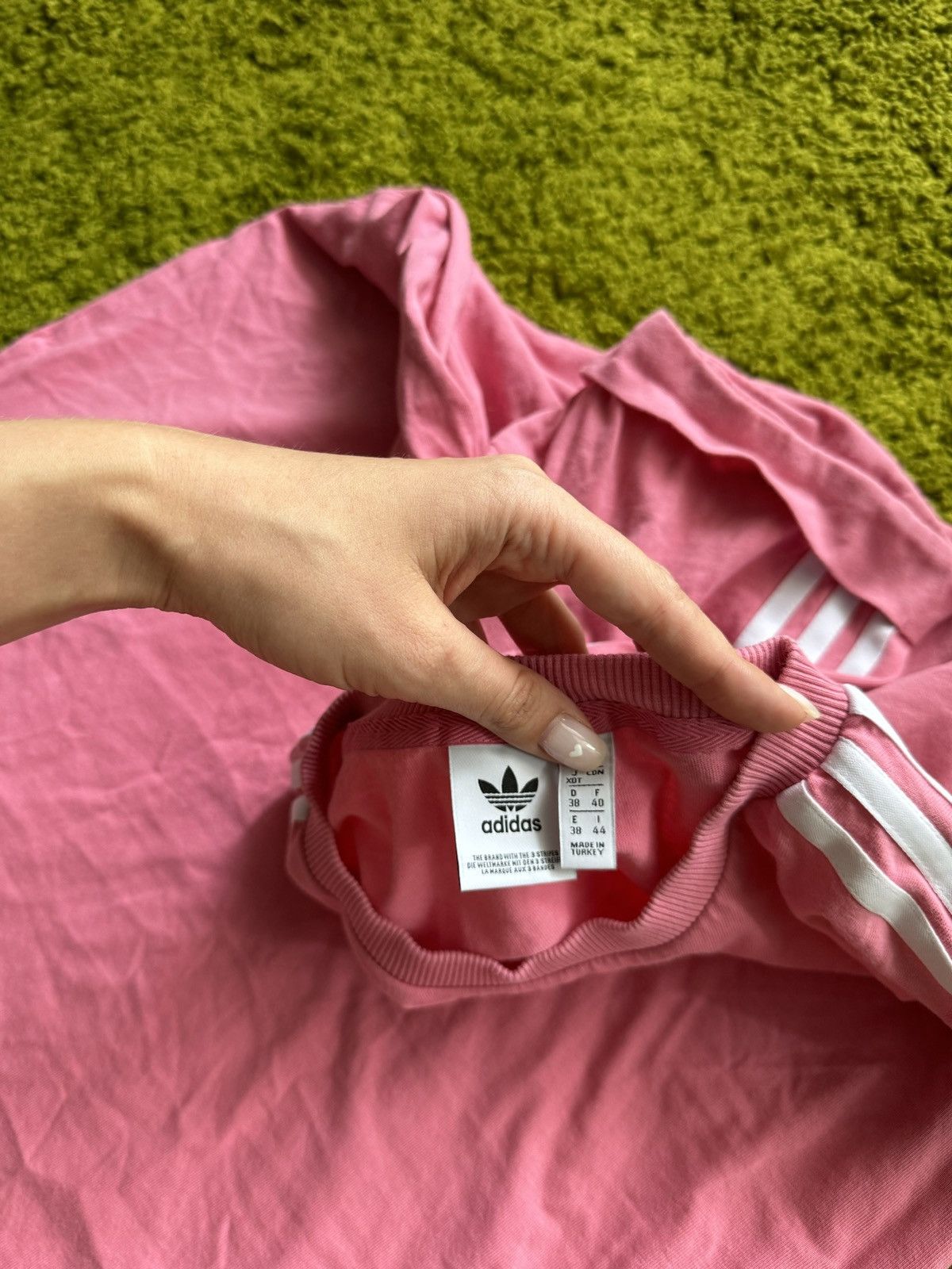 Adidas × Designer Adidas knit logo streetwear dress Size M / US 6-8 / IT 42-44 - 3 Thumbnail
