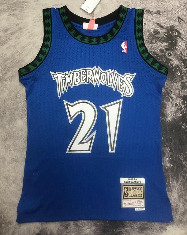NBA 21 Kevin Garnett Jersey Minnesota Timberwolves Jersey Size US M / EU 48-50 / 2 - 1 Thumbnail