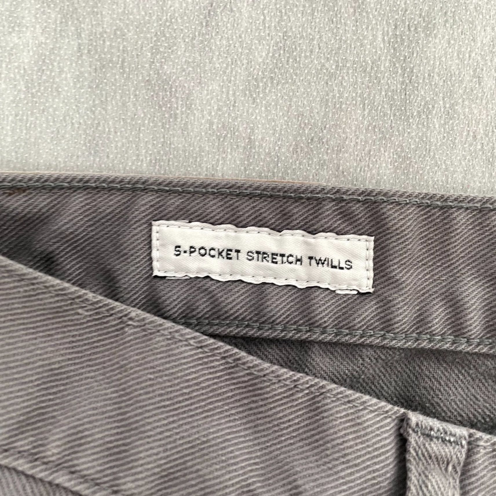 Vintage Peter Manning Pants Adult 28 Gray 5 Pocket Stretch Twills NYC Mens Size US 28 / EU 44 - 7 Thumbnail