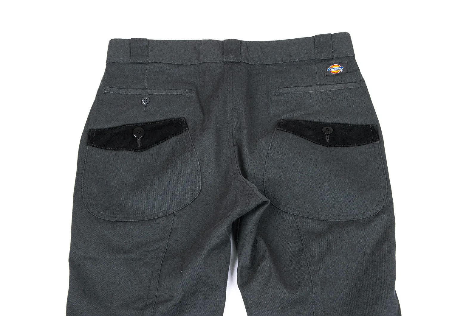 Junya Watanabe Leather Patch Cropped Tapered Pants in Charcoal M Size US 38 / EU 54 - 13 Thumbnail