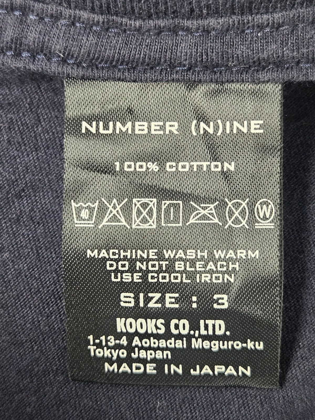 Disney × Number (N)ine Number Nine Mickey Mouse Liam Gallagher oasis tee Size US L / EU 52-54 / 3 - 4 Thumbnail