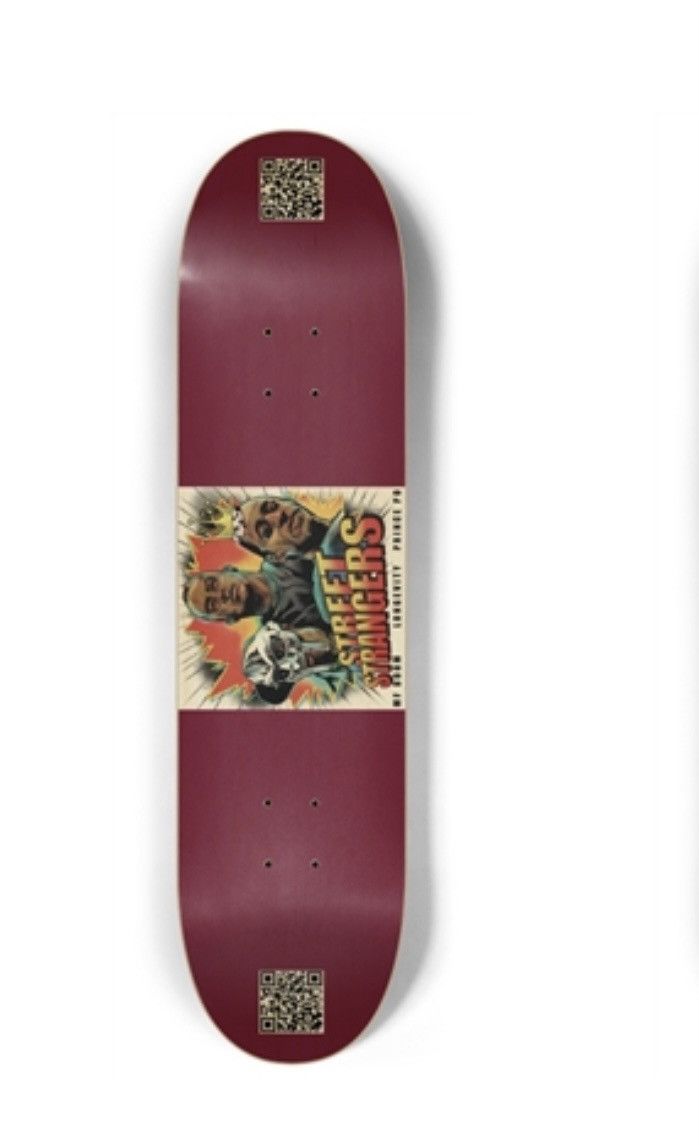 Other LONGEVITY MF DOOM PRINCE PO STREET STRANGERS BURGUNDY Skateb Size ONE SIZE - 1 Thumbnail