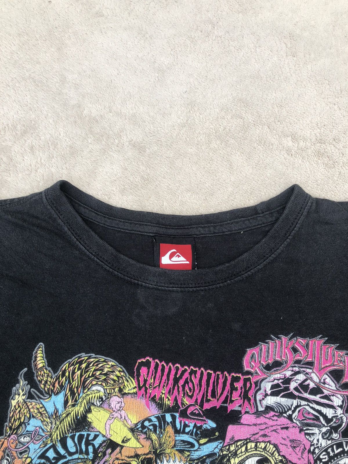 Quiksilver × Vintage Vintage Quiksilver Various Logo T Shirt Size US M / EU 48-50 / 2 - 6 Thumbnail