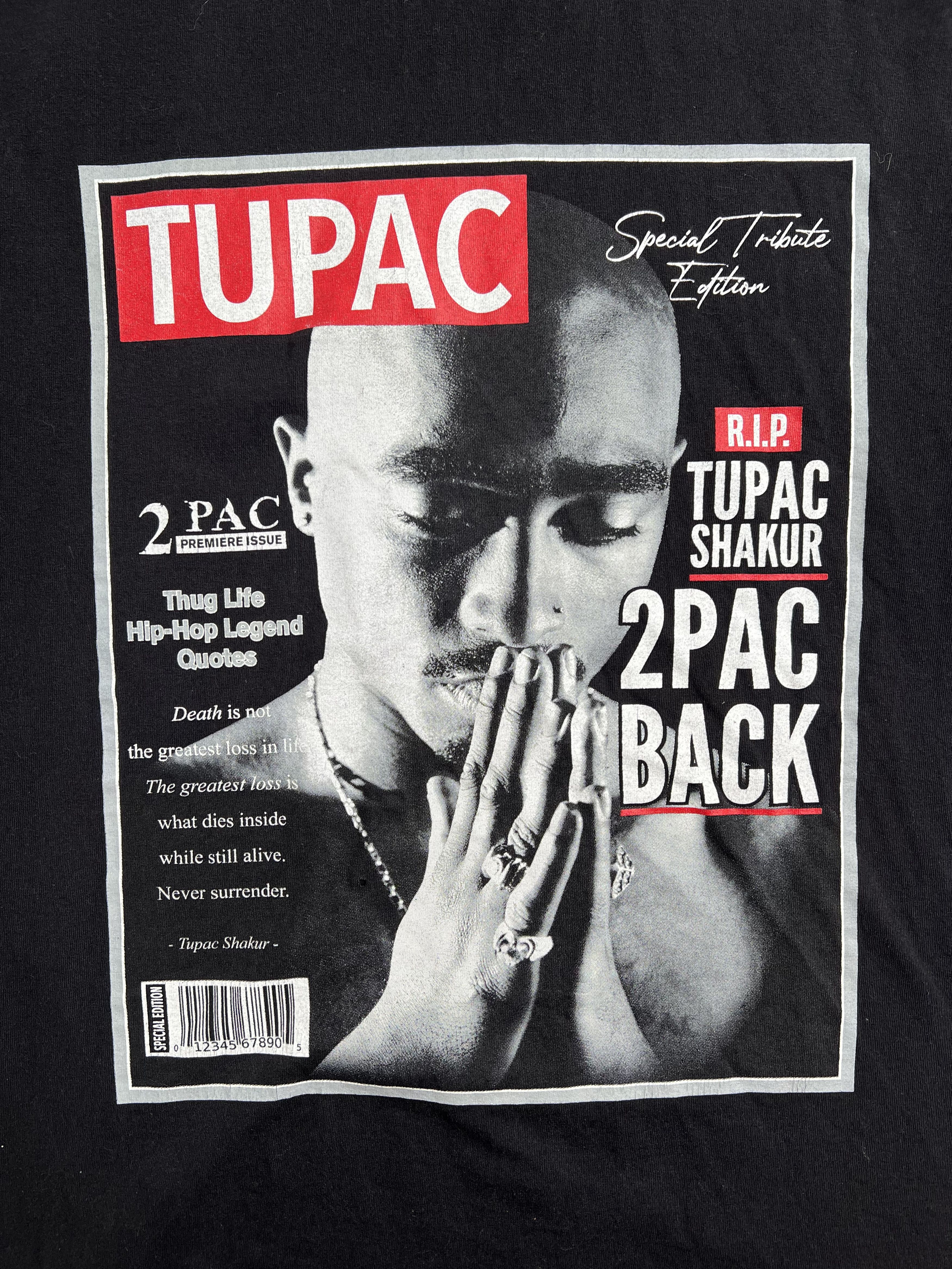 Band Tees × Rap Tees TUPAC VINTAGE T-SHIRT Size US XXL / EU 58 / 5 - 2 Thumbnail