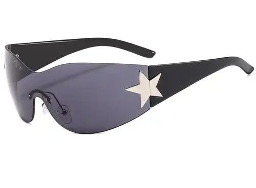 VIBE Trendy Star Rimless Sunglasess Size ONE SIZE - 4 Thumbnail