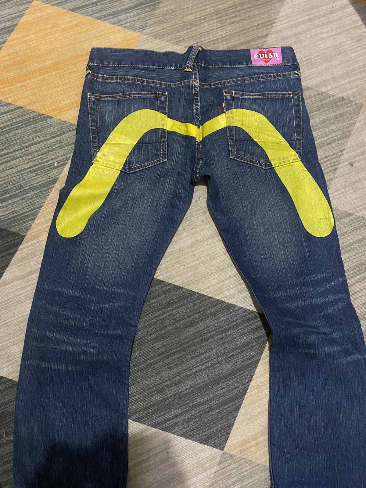Evisu EVISU DONNA VINTAGE BLUE JEANS Size US 30 / EU 46 - 2 Thumbnail
