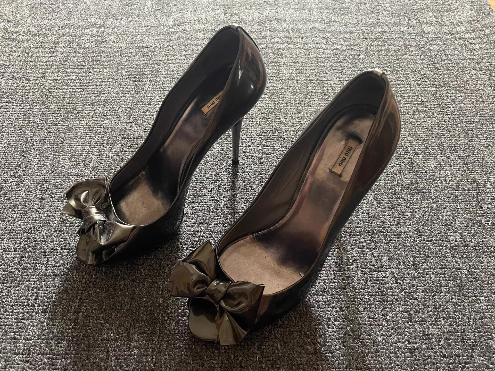 Miu Miu Miu Miu high heels. Size US 6 / IT 36 - 2 Thumbnail