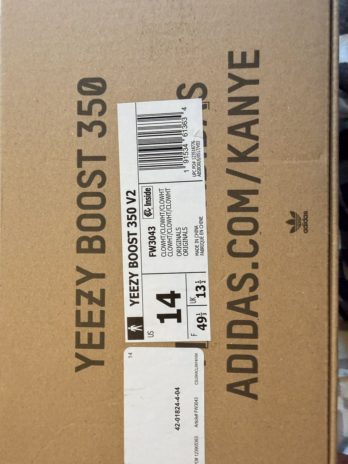 Yeezy Yeezy 350 Cloud white Size US 14 / EU 47 - 7 Thumbnail
