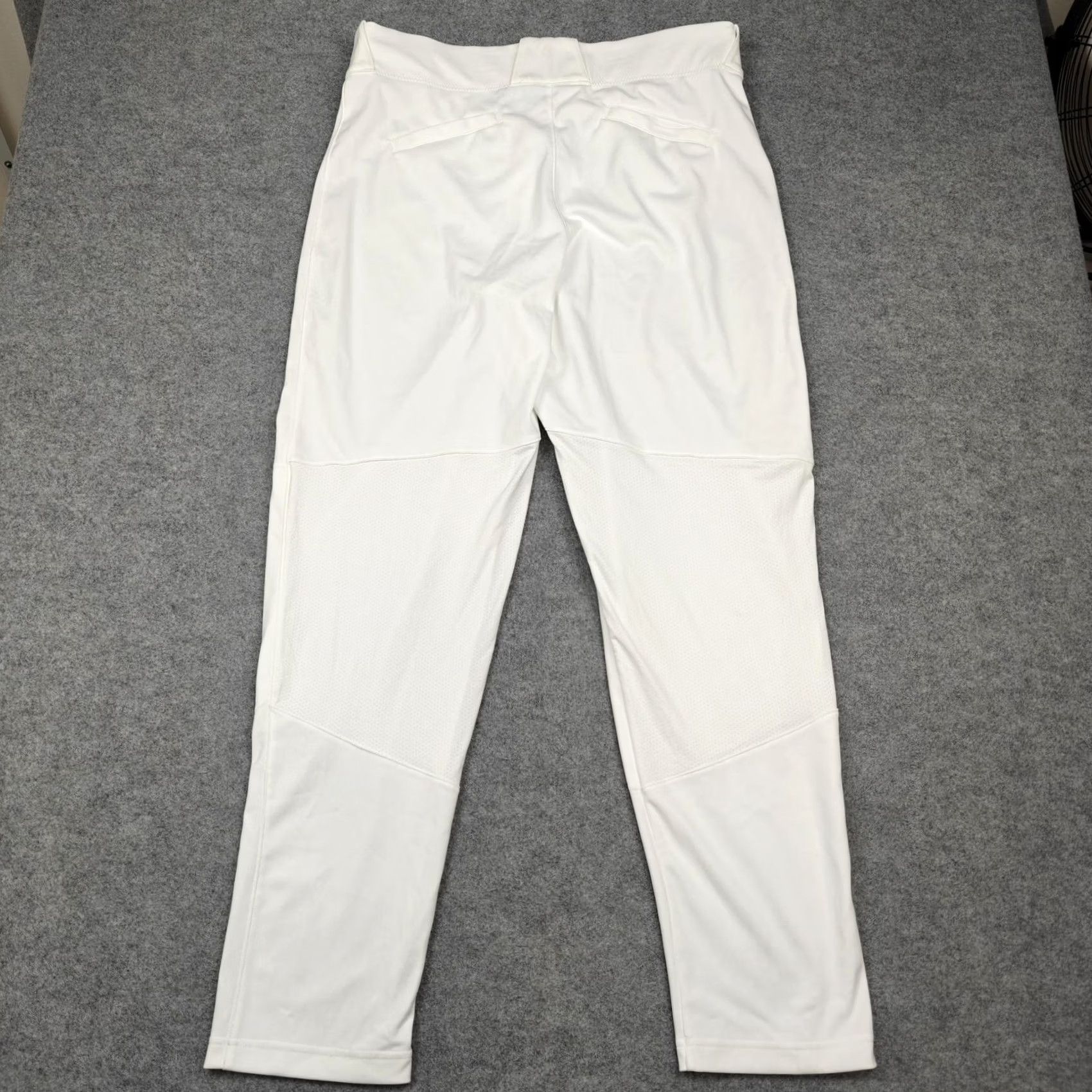 Nike Nike Baseball Pants Mens XL White Tapered Ankle Zip Pockets Breathable New Size US 36 / EU 52 - 7 Thumbnail